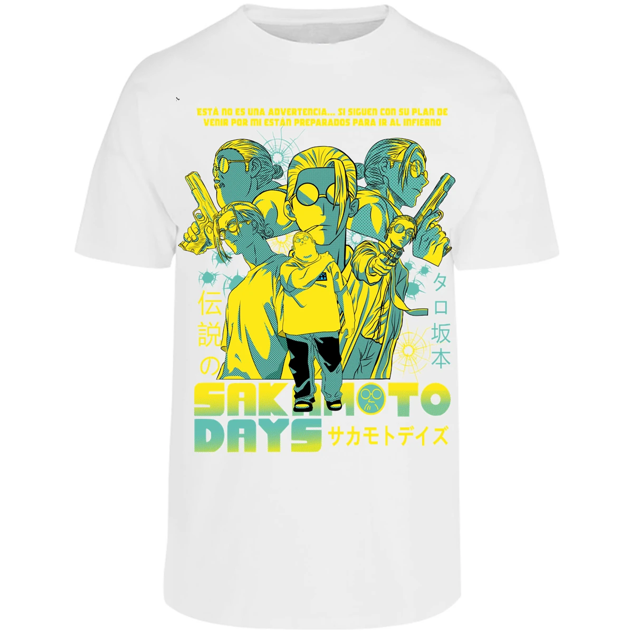 Playera Sakamoto Days Sakamoto Days para Adulto 29