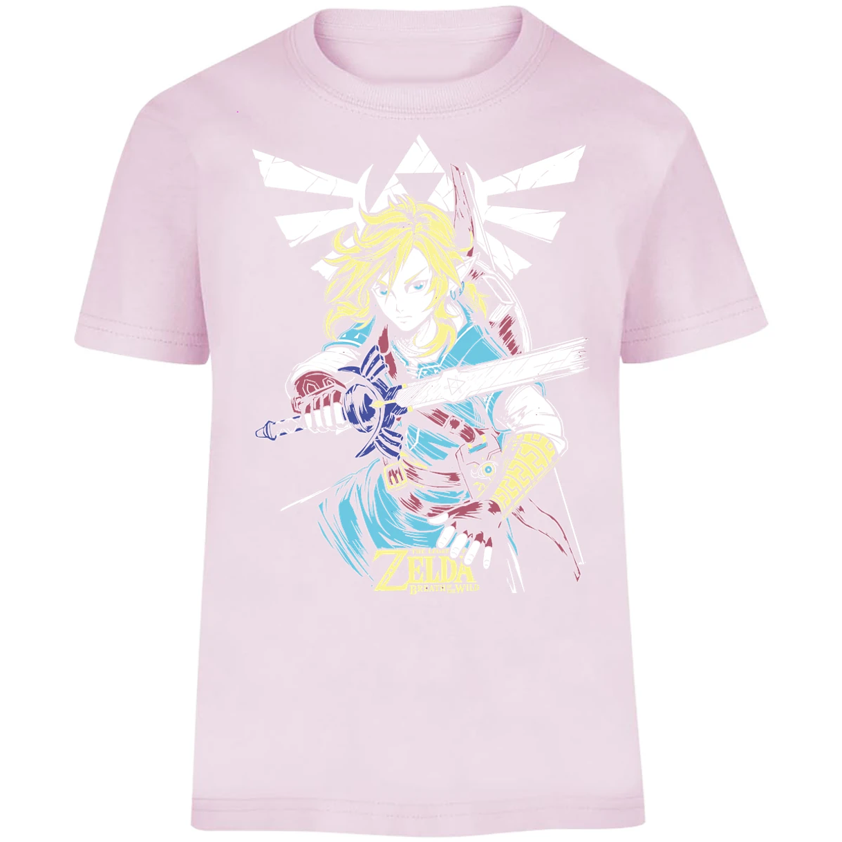 Playera The Leyend Of Zelda Link Botw para Niño 16