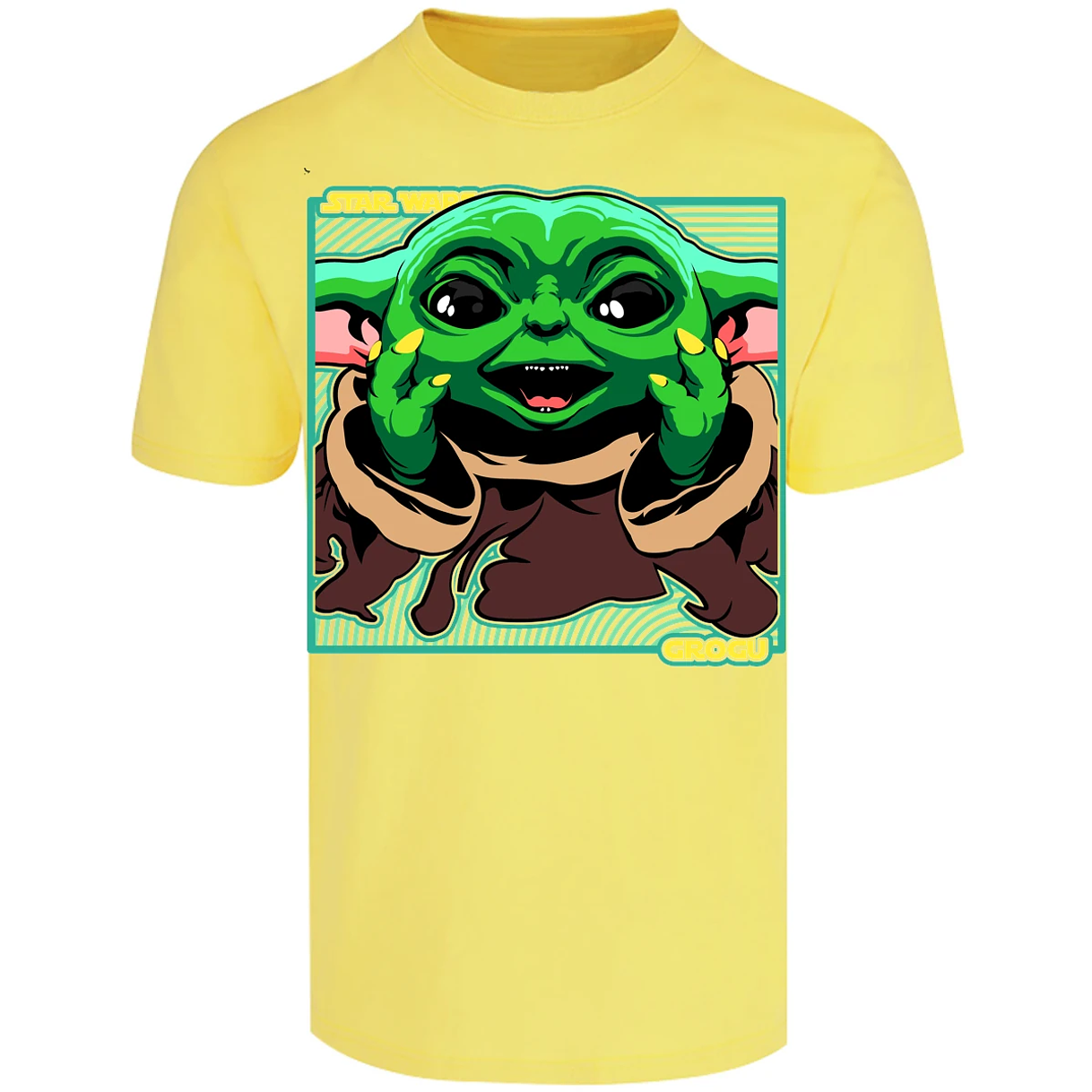 Playera The Mandalorian Grogu para Adulto 5