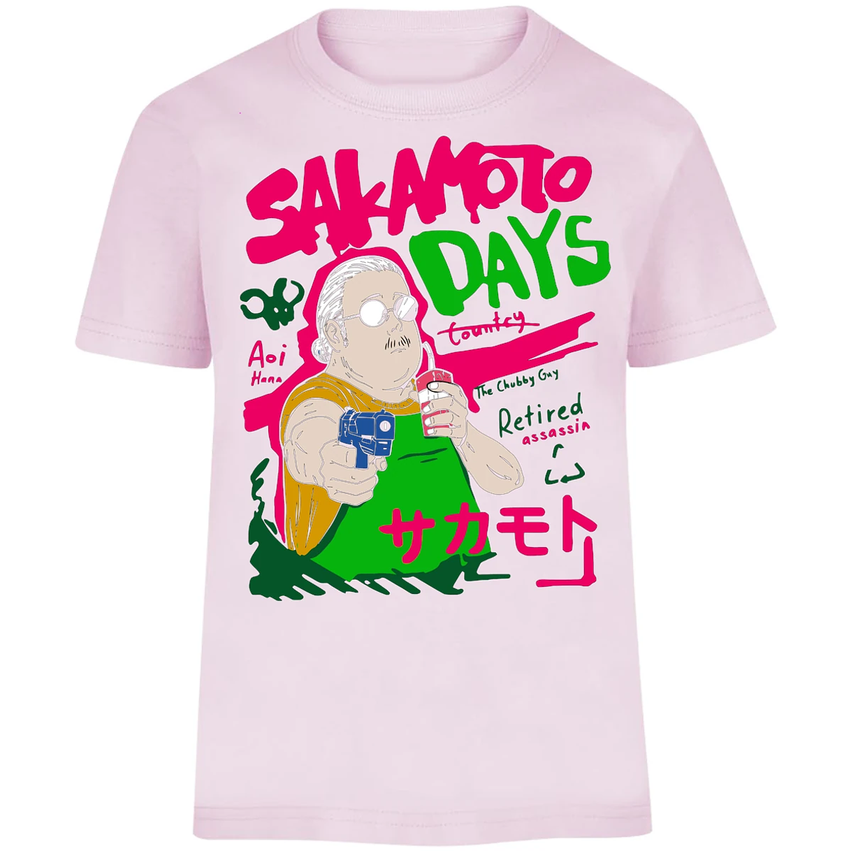 Playera Sakamoto Days Sakamoto Anime para Niño 17