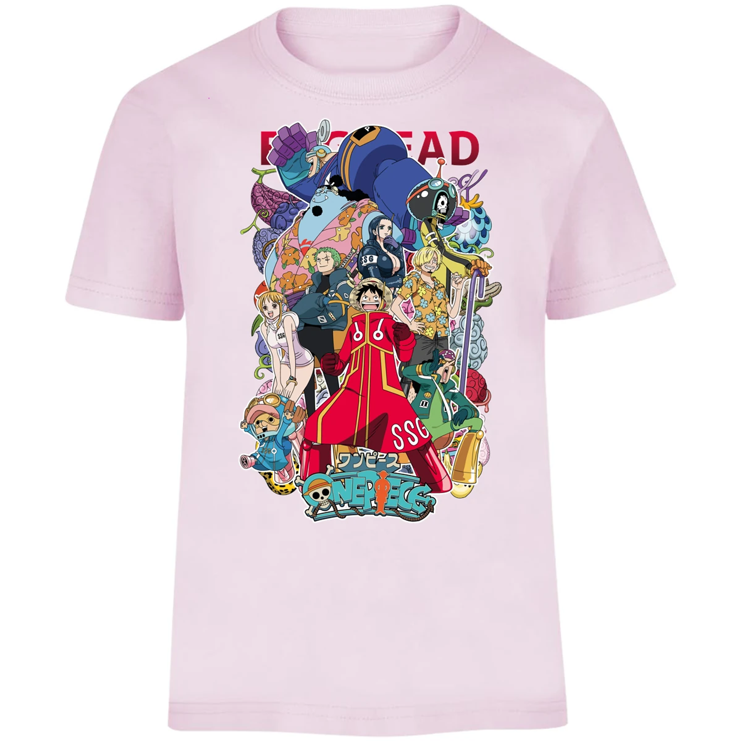 Playera One Piece One Piece Egghead para Niño 33