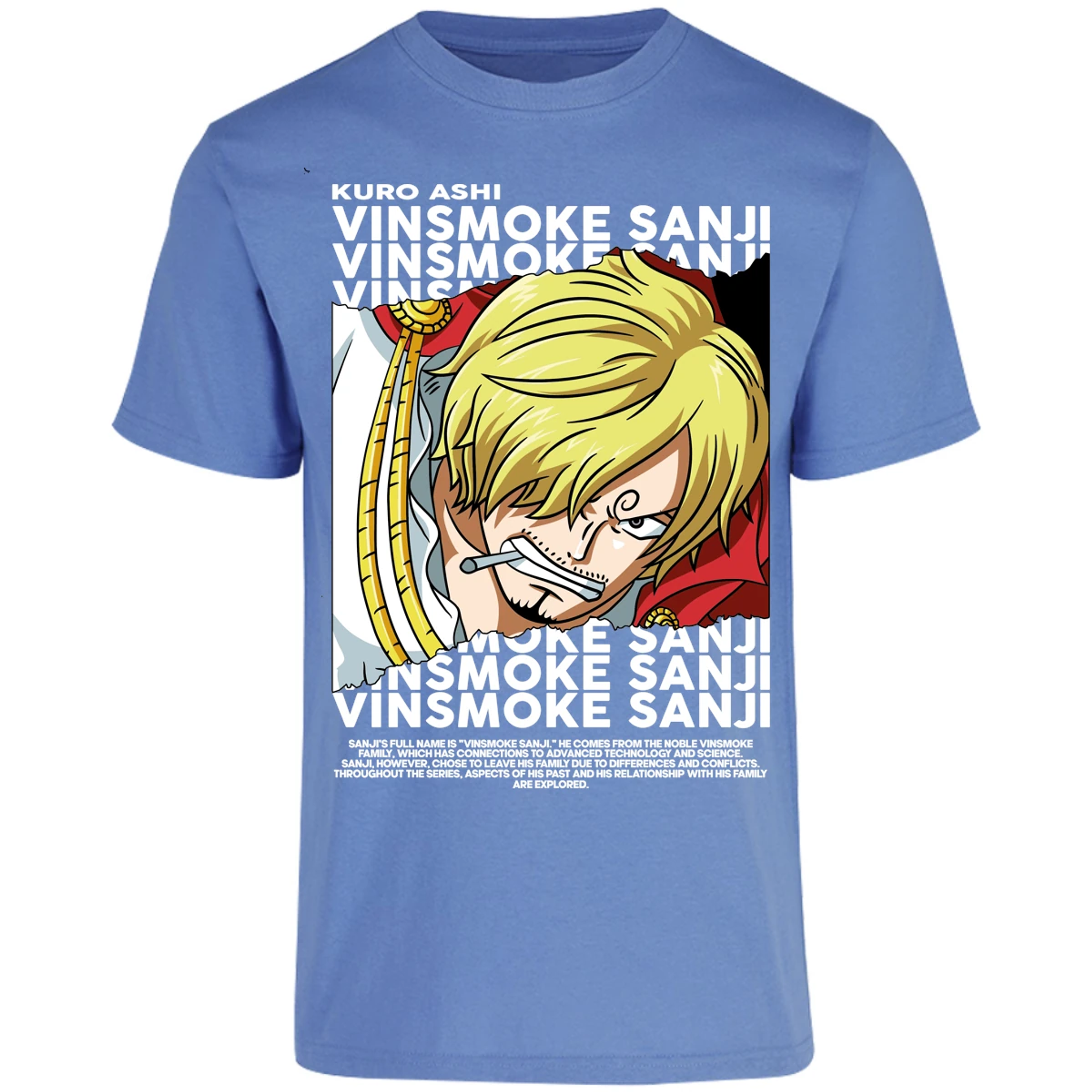 Playera One Piece Sanji para Adulto 38