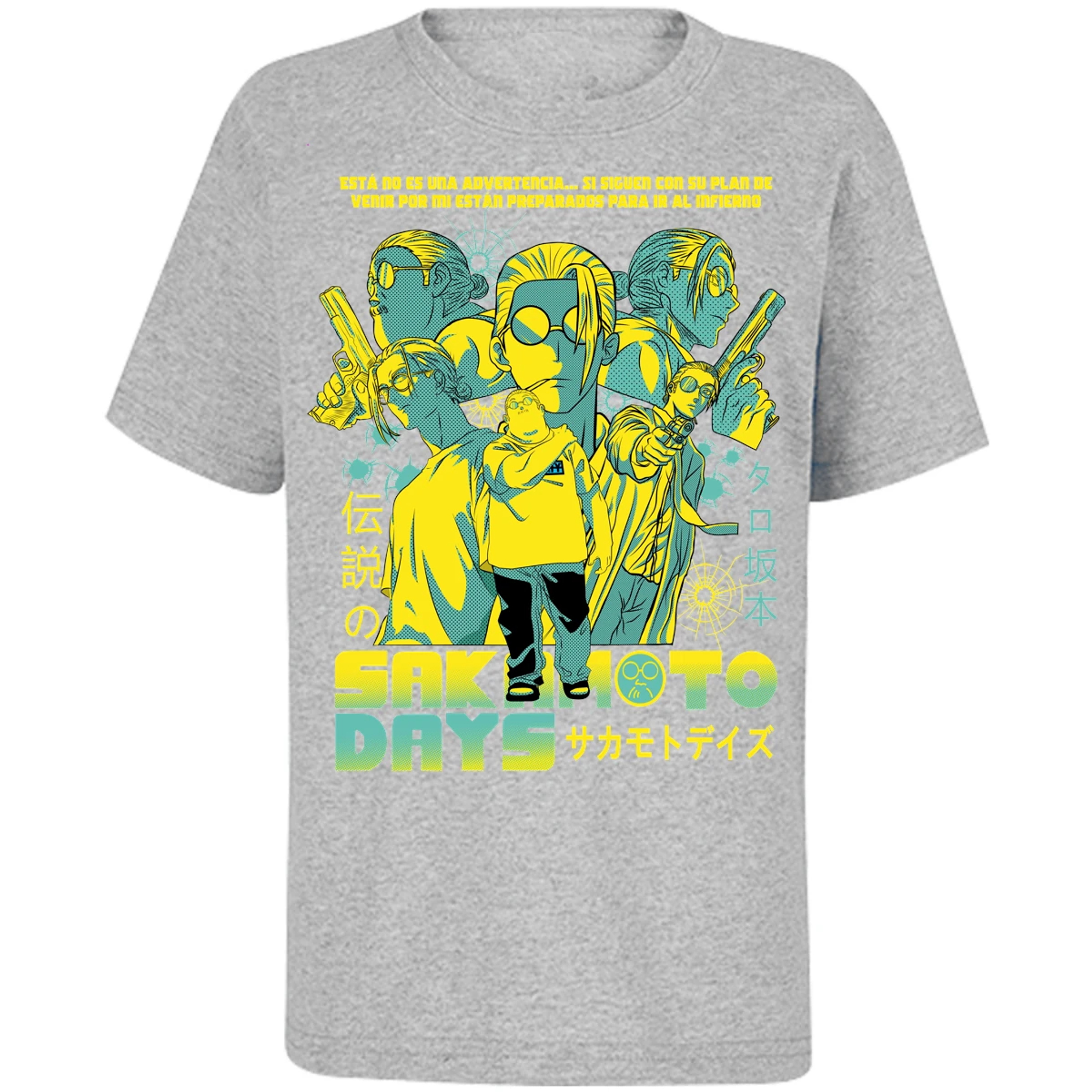 Playera Sakamoto Days Sakamoto Days para Niño 17