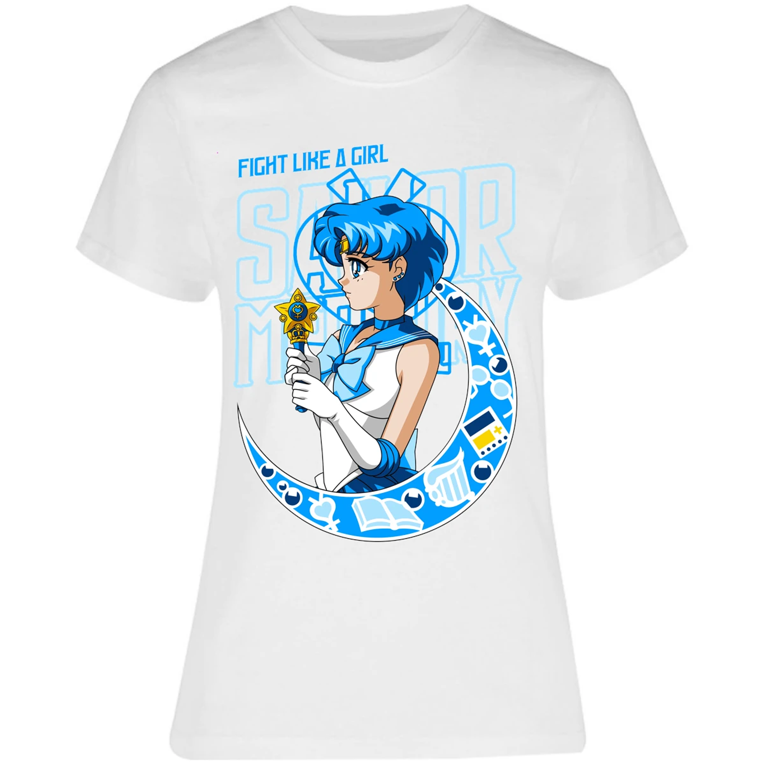 Blusa Sailor Moon Sailor Moon Mercury Blusa para Mujer 8