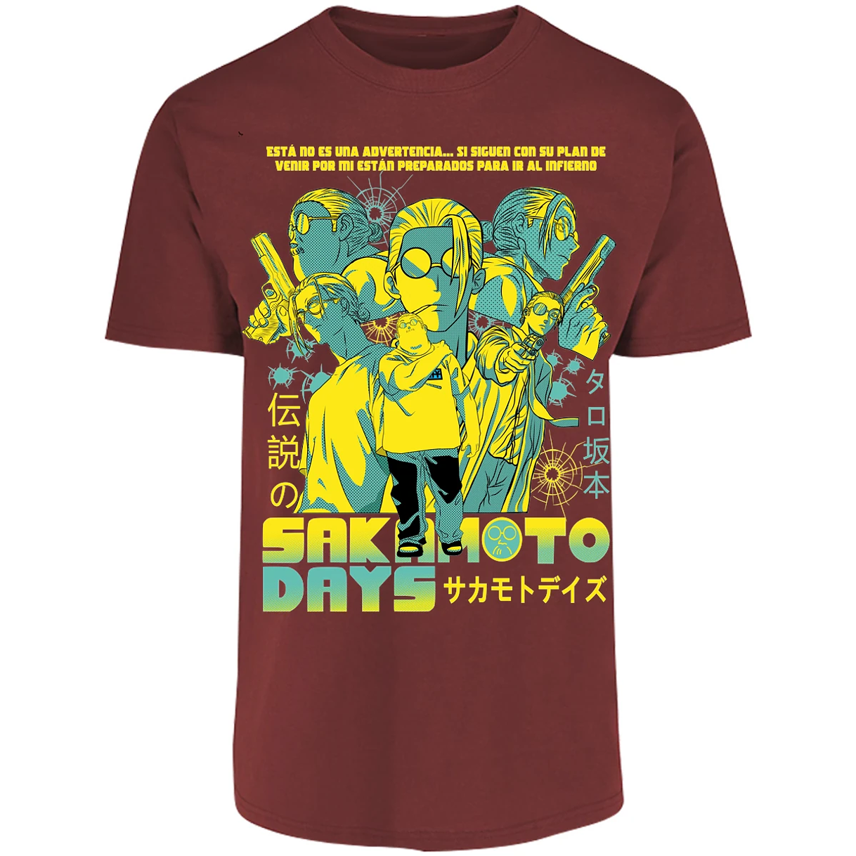 Playera Sakamoto Days Sakamoto Days para Adulto 10