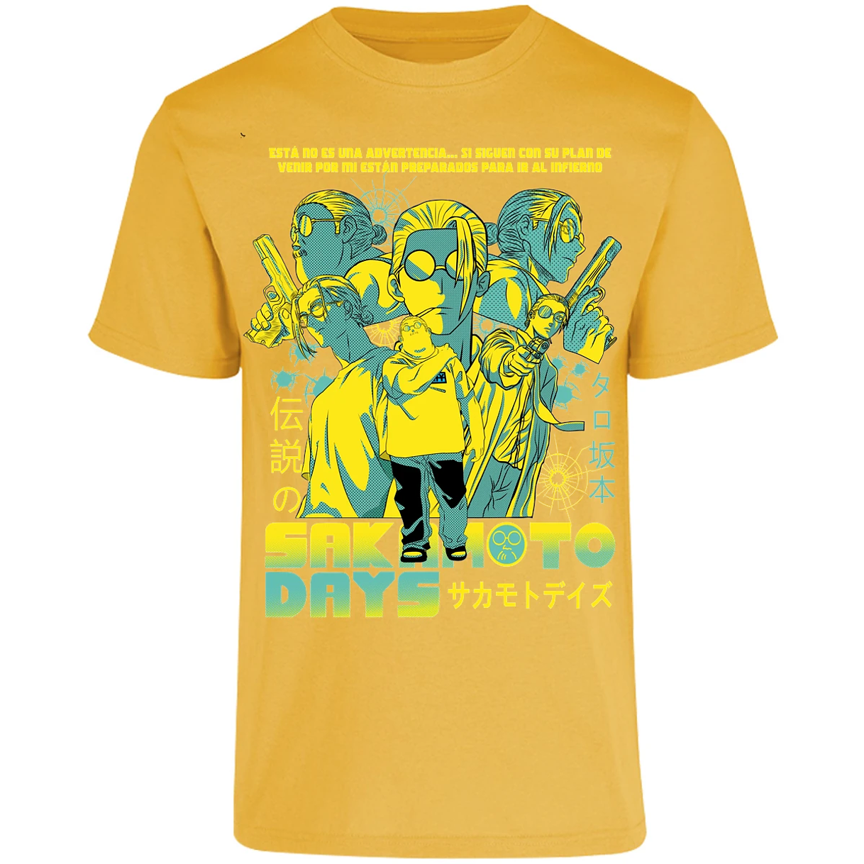 Playera Sakamoto Days Sakamoto Days para Adulto 25