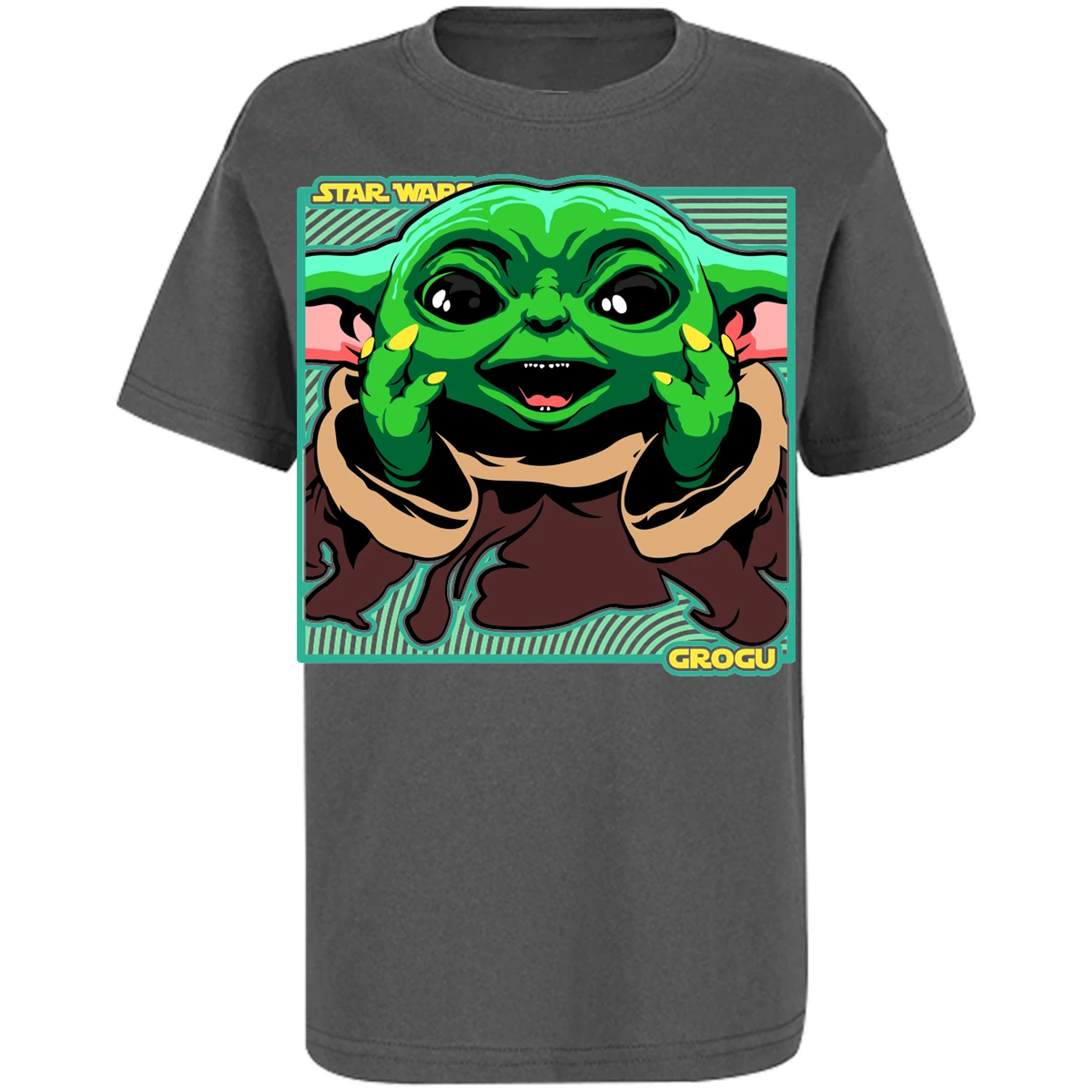 Playera The Mandalorian Grogu para Niño 6