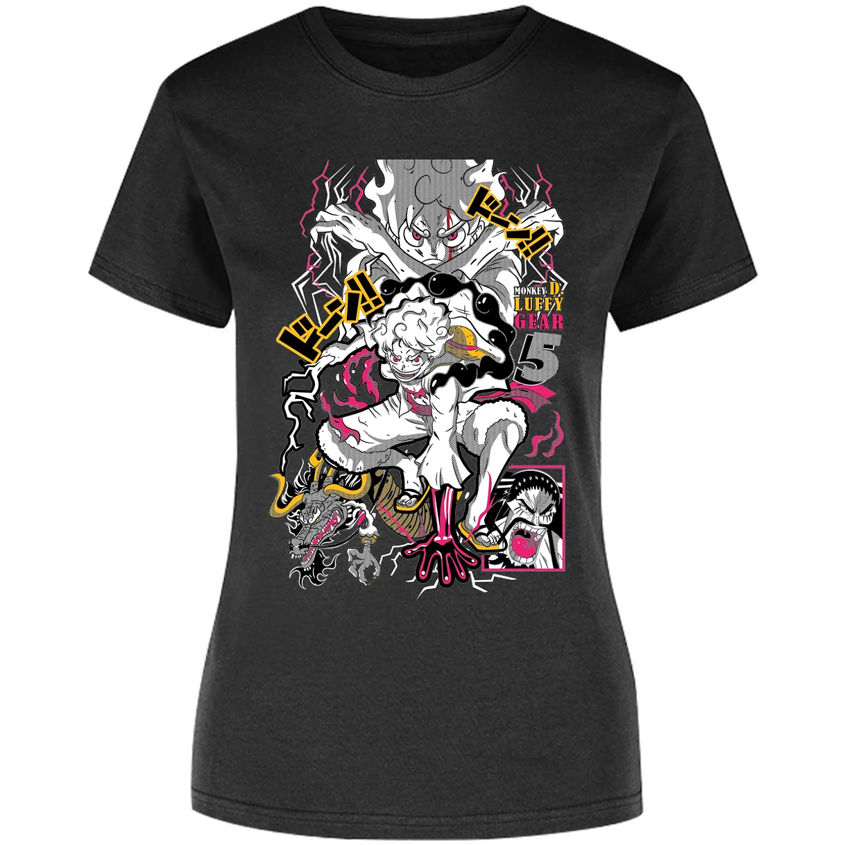 Blusa One Piece Luffy Gear 5 Blusa para Mujer 13