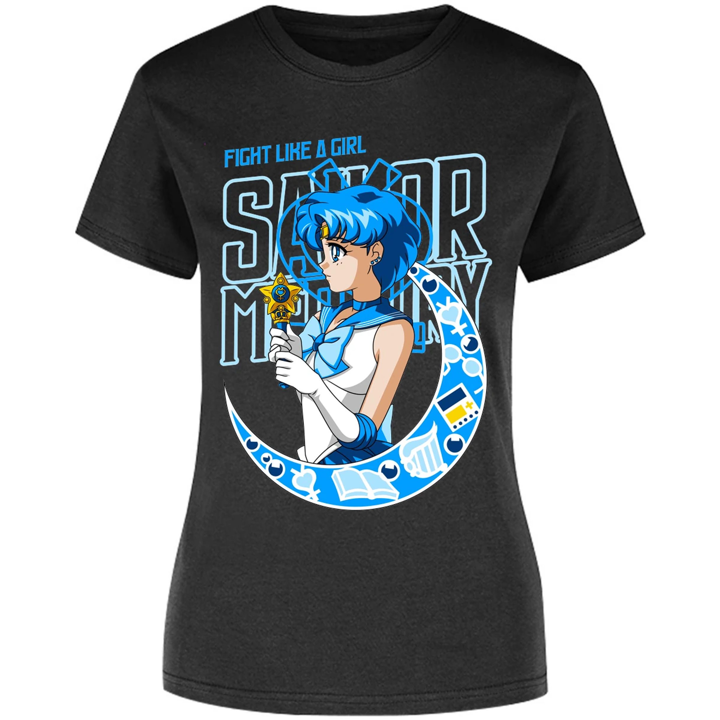 Blusa Sailor Moon Sailor Moon Mercury Blusa para Mujer 12