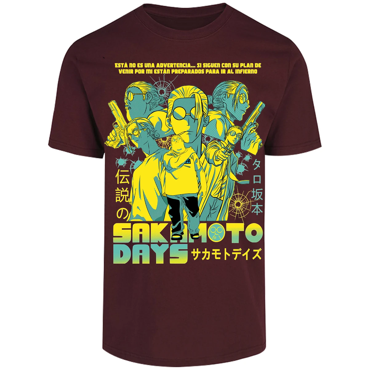 Playera Sakamoto Days Sakamoto Days para Adulto 15
