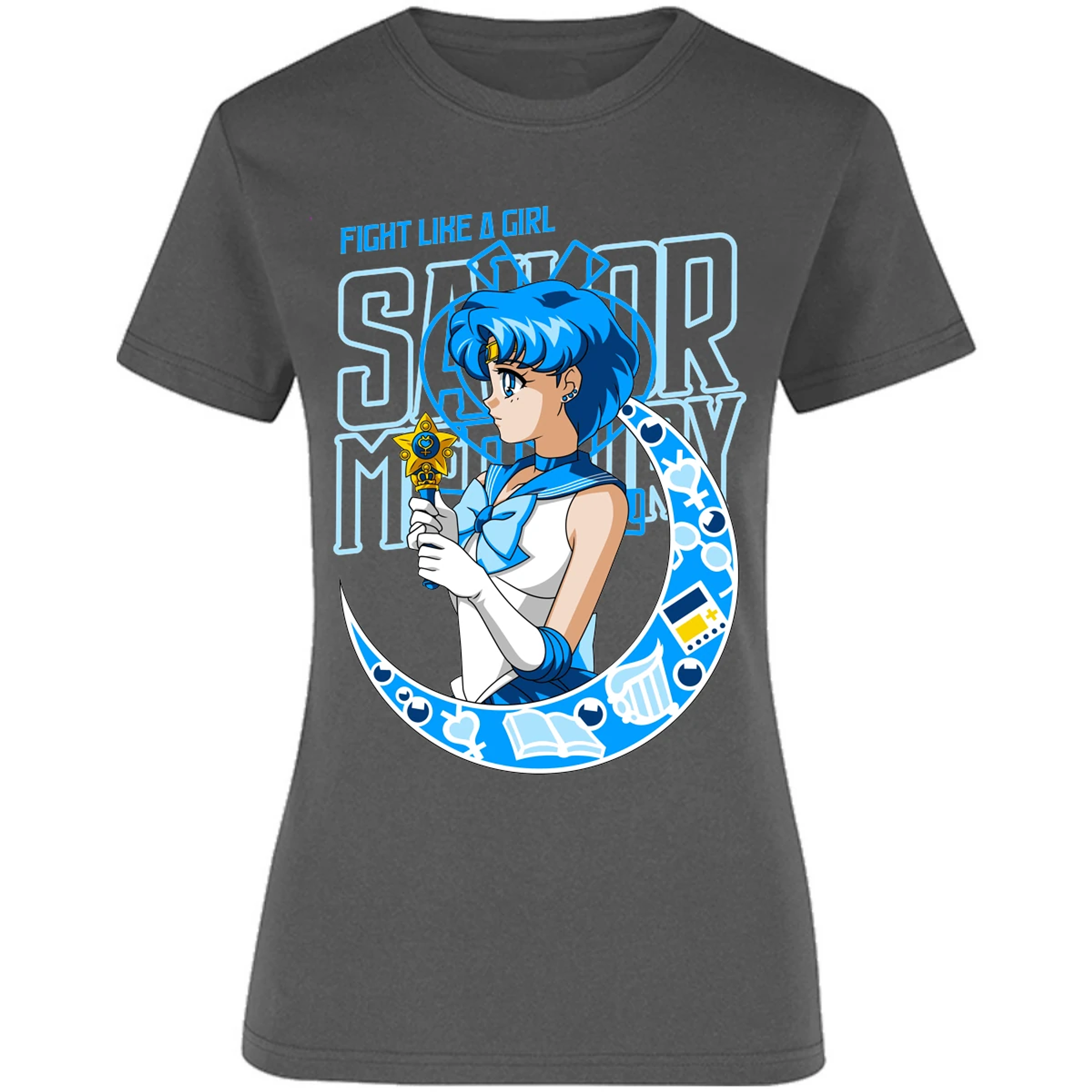 Blusa Sailor Moon Sailor Moon Mercury Blusa para Mujer 15