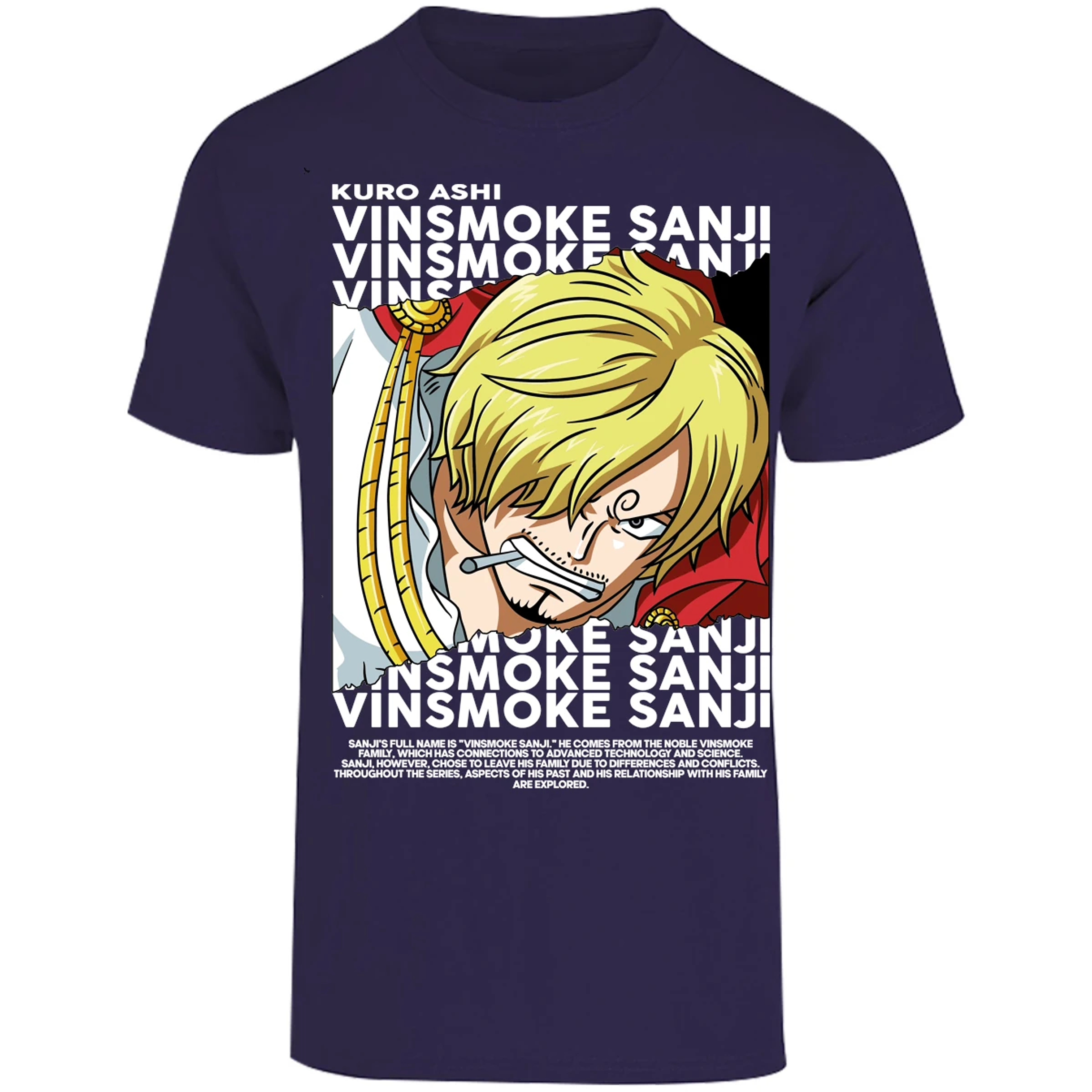 Playera One Piece Sanji para Adulto 28