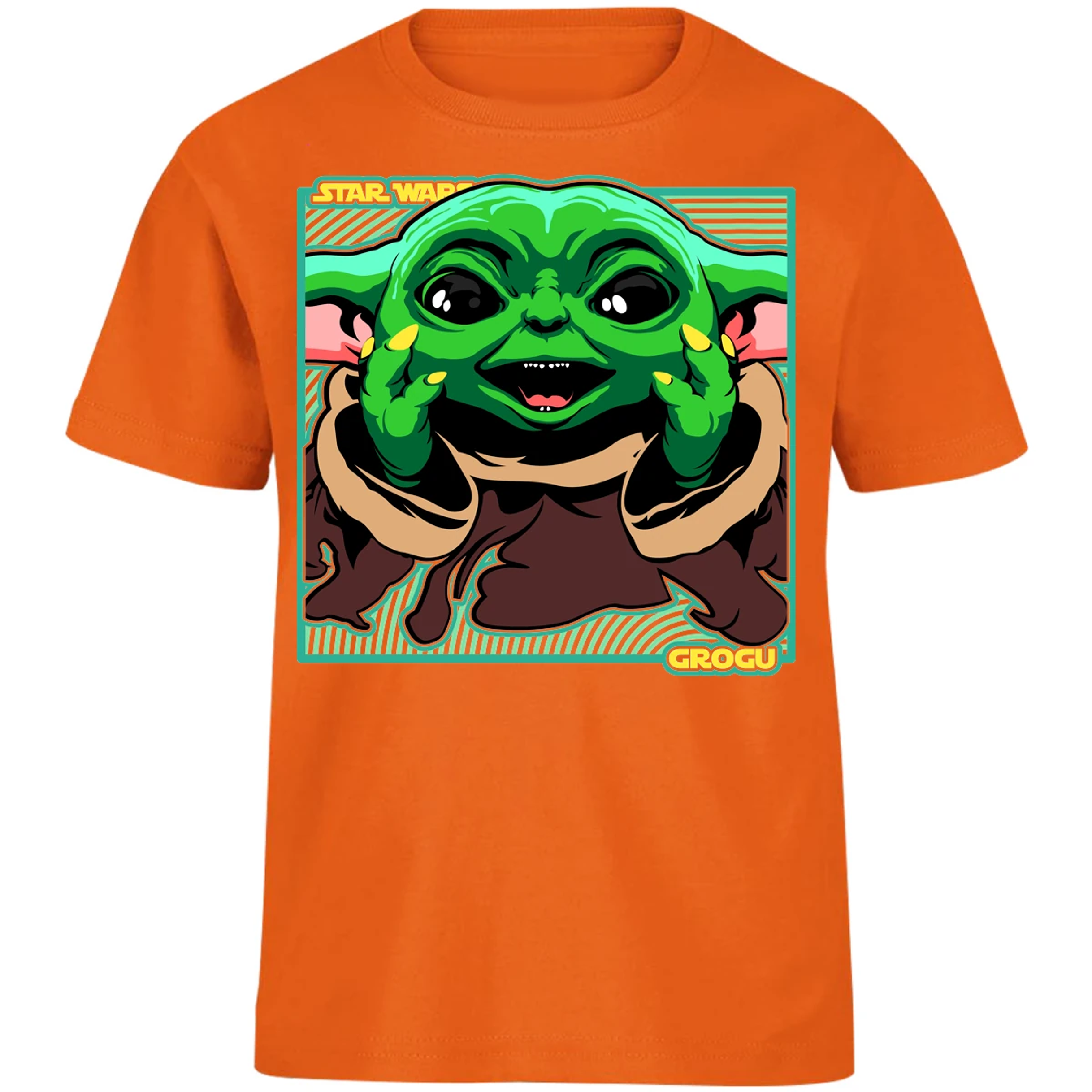 Playera The Mandalorian Grogu para Niño 16