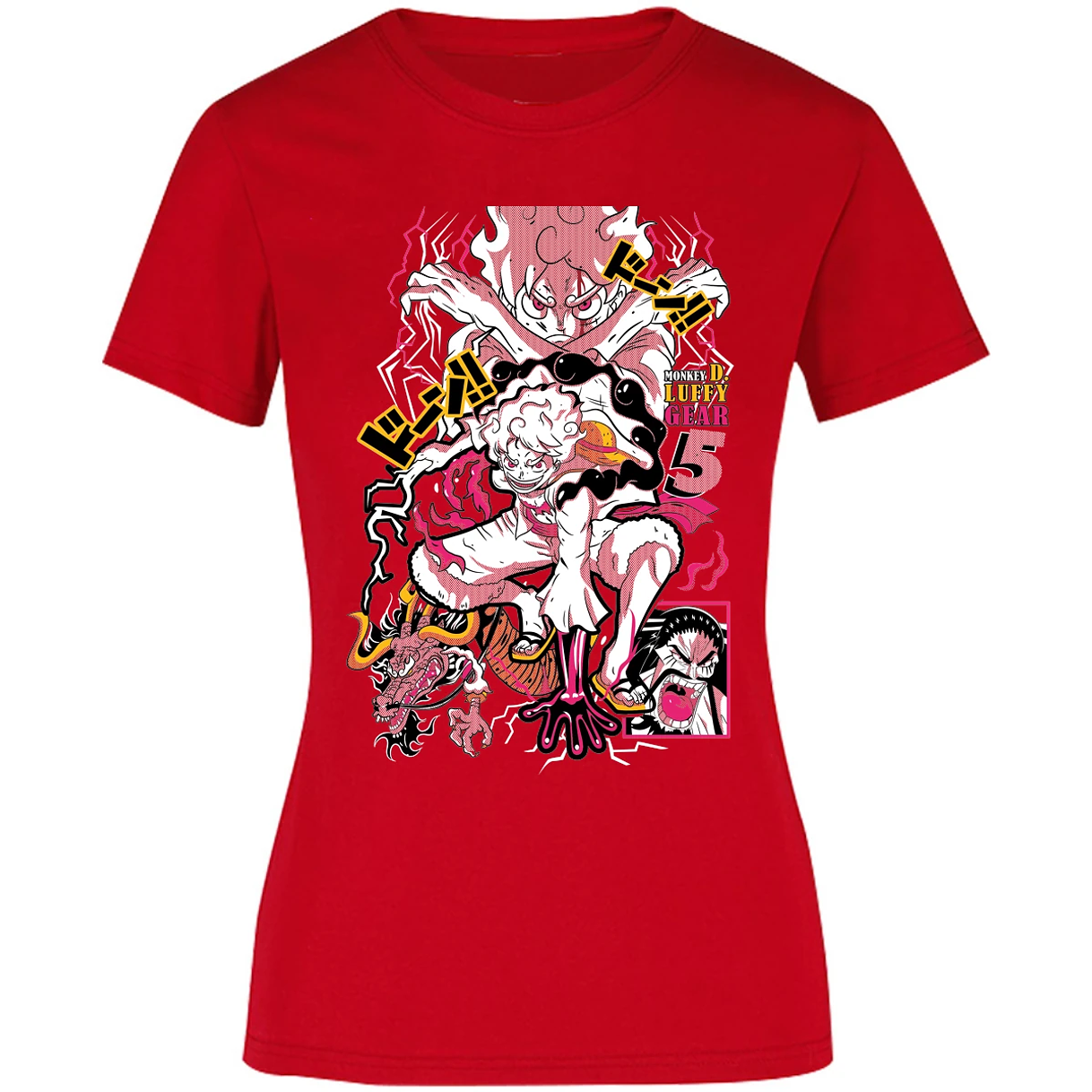 Blusa One Piece Luffy Gear 5 Blusa para Mujer 30
