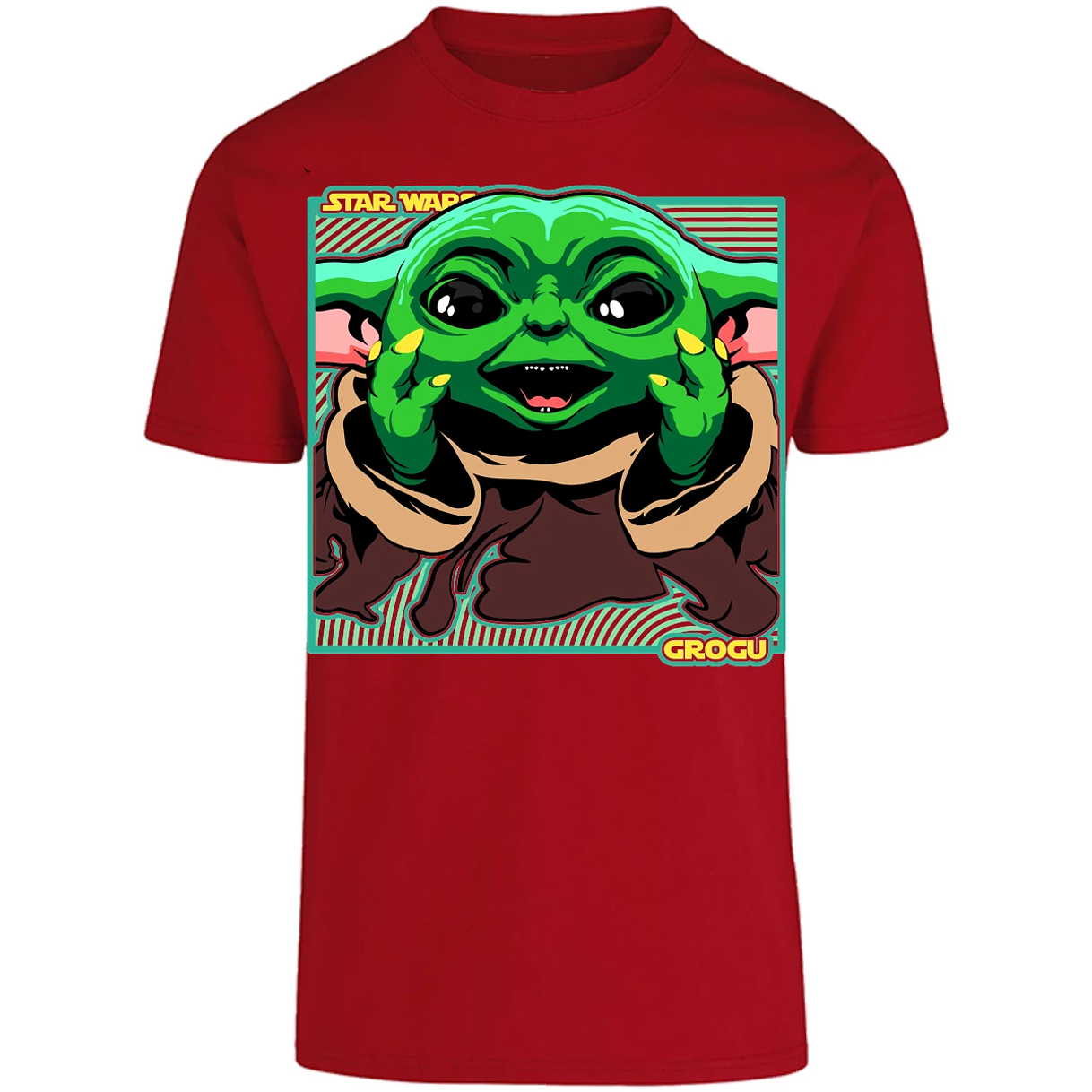 Playera The Mandalorian Grogu para Adulto 8