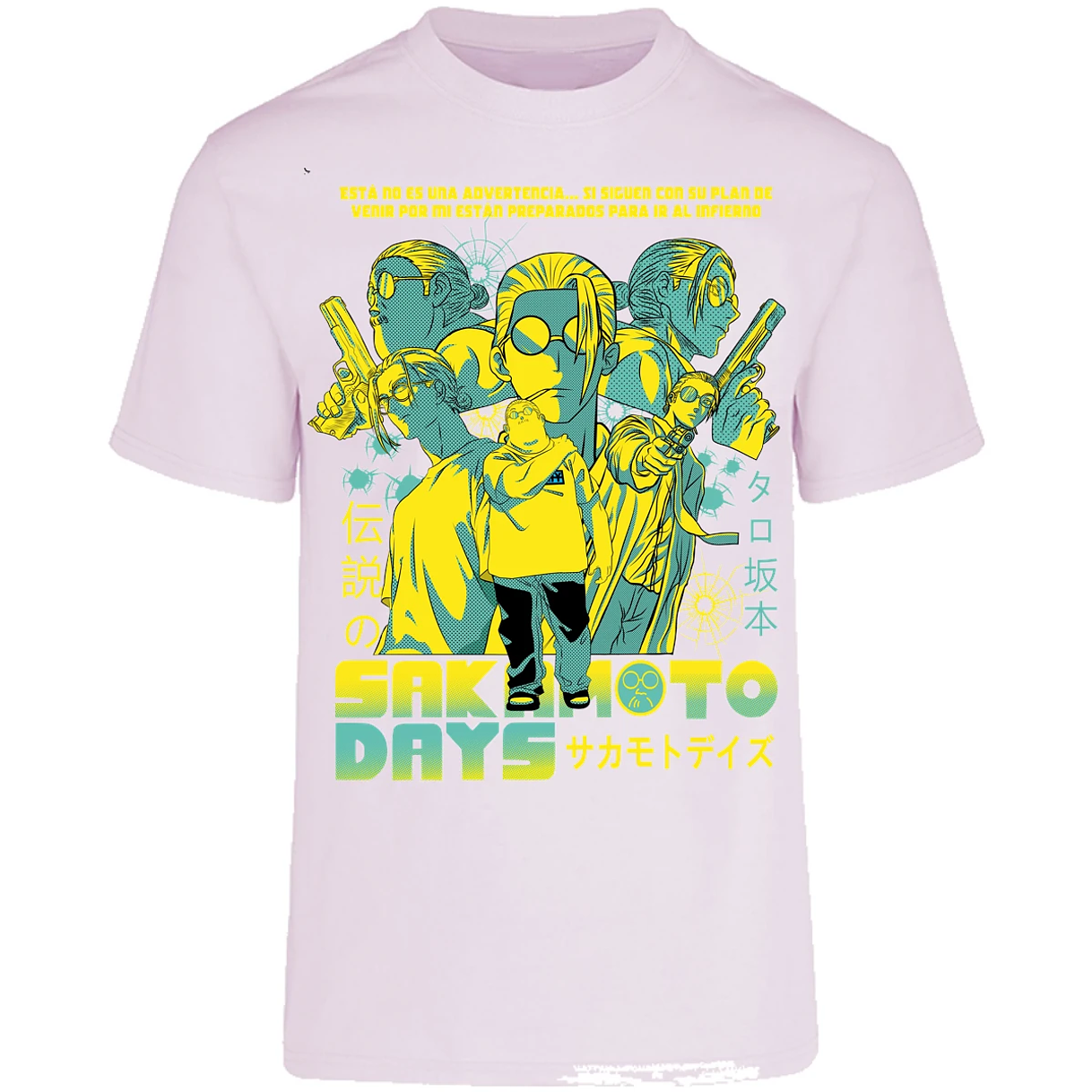 Playera Sakamoto Days Sakamoto Days para Adulto 16