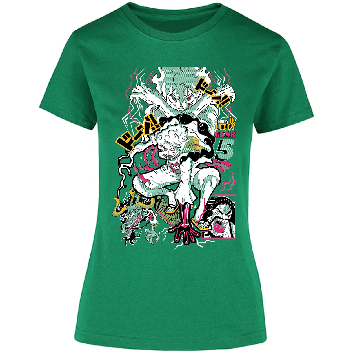 Blusa One Piece Luffy Gear 5 Blusa para Mujer 18