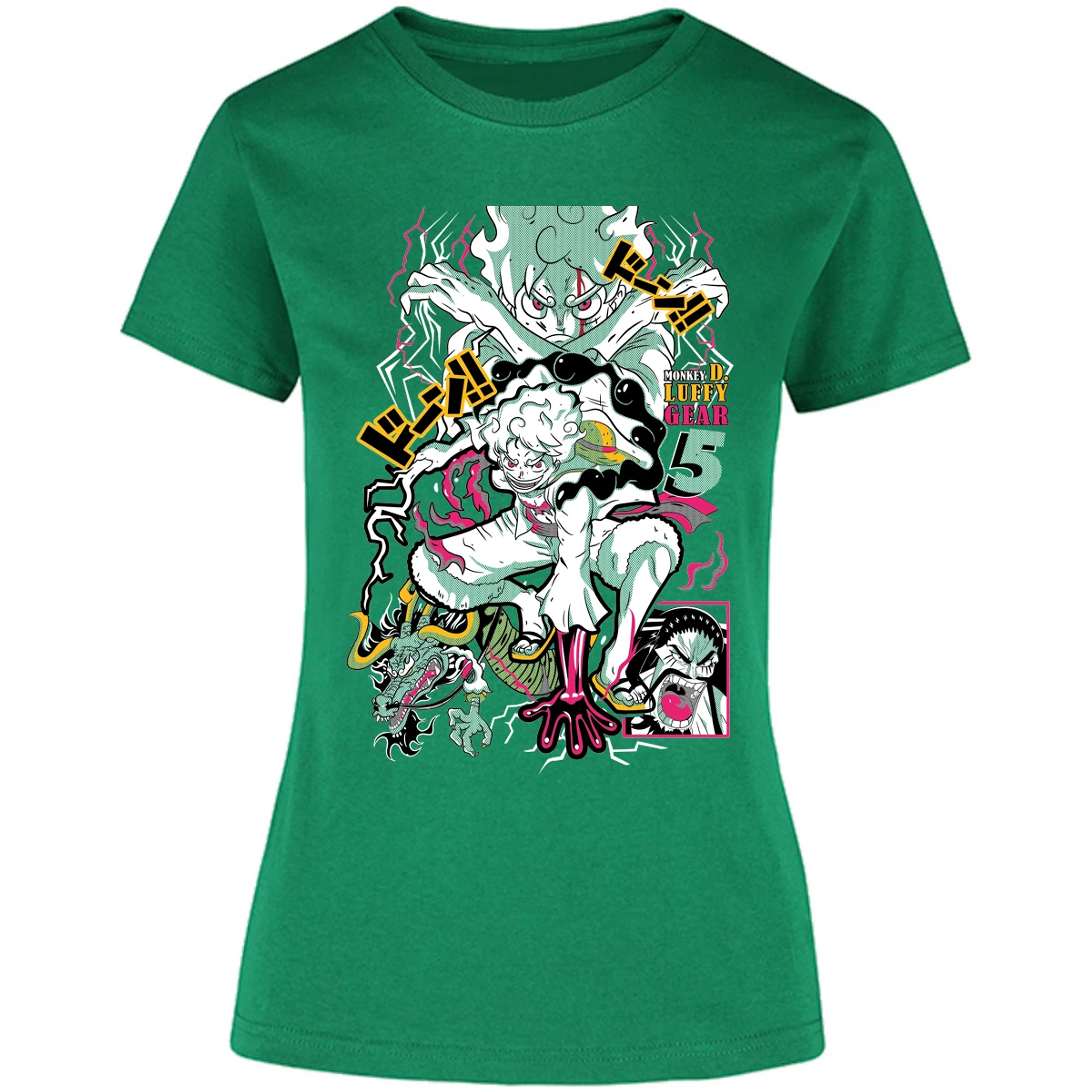 Blusa One Piece Luffy Gear 5 Blusa para Mujer 18