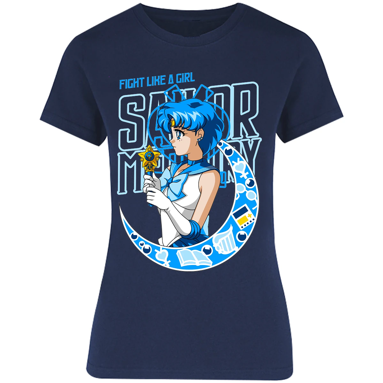 Blusa Sailor Moon Sailor Moon Mercury Blusa para Mujer 7