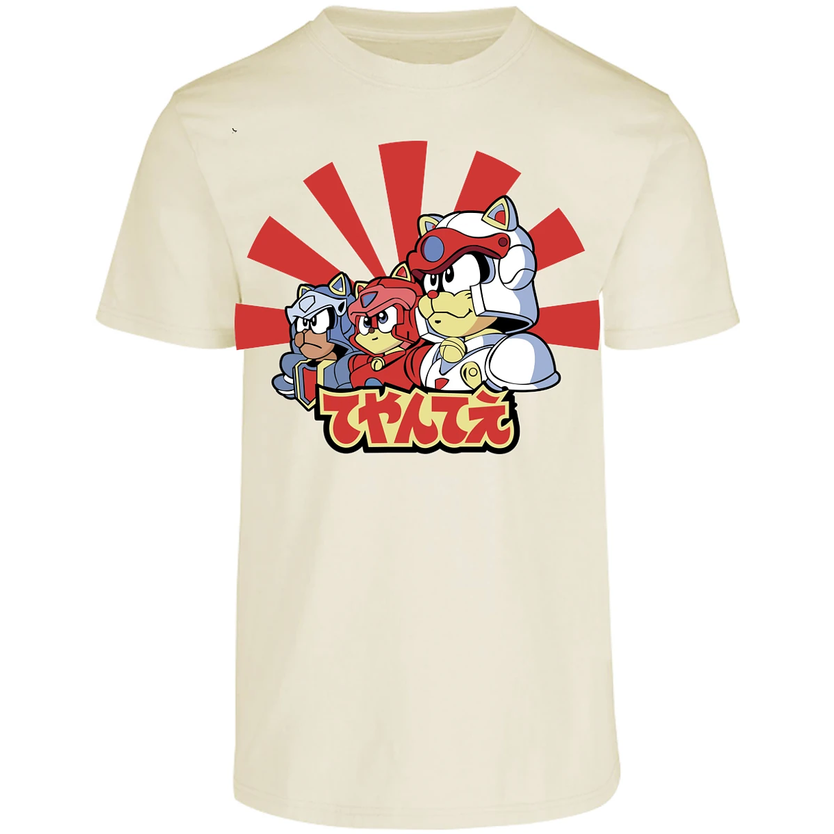 Playera Samurai Pizza Cats Gatos Samurai para Adulto 4