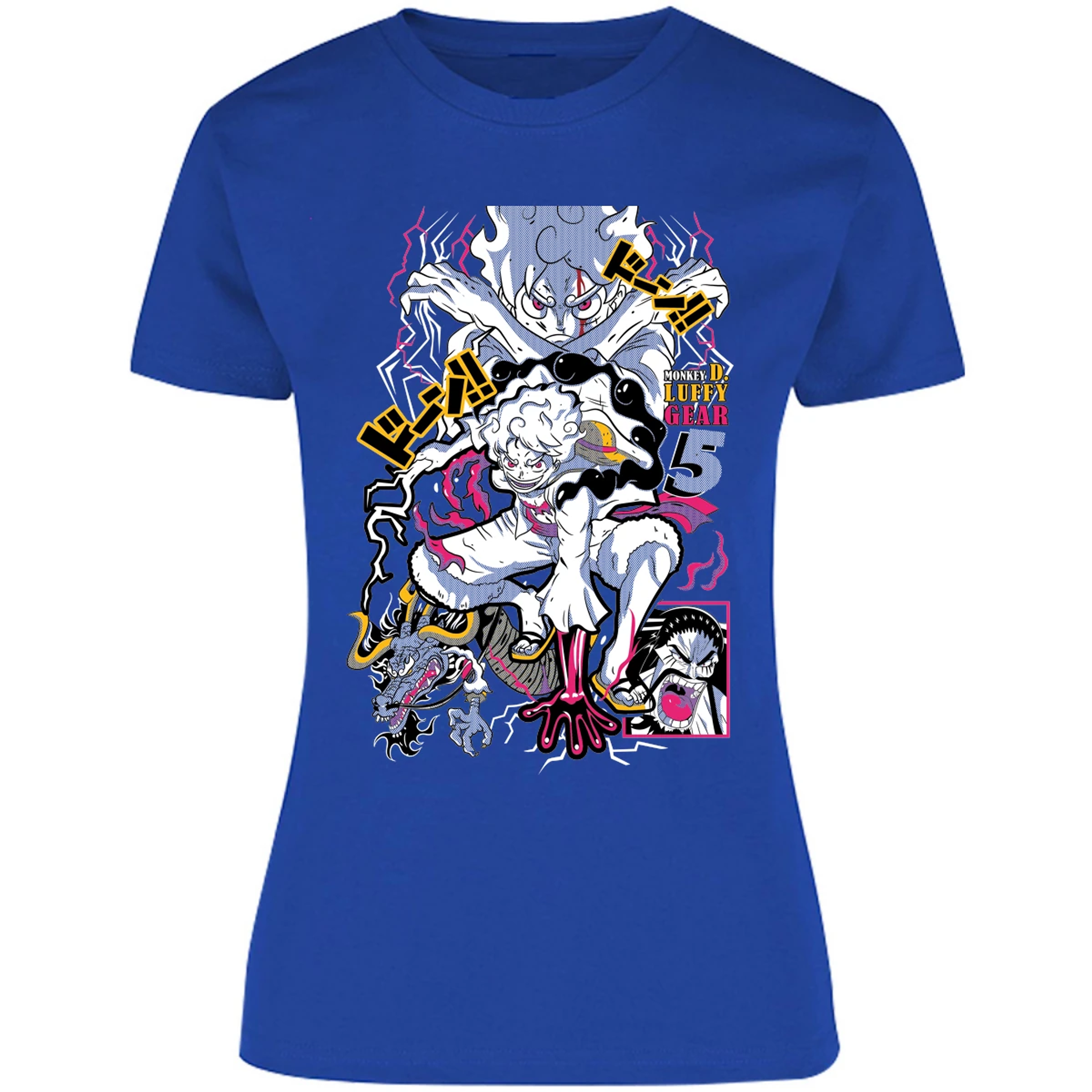 Blusa One Piece Luffy Gear 5 Blusa para Mujer 37