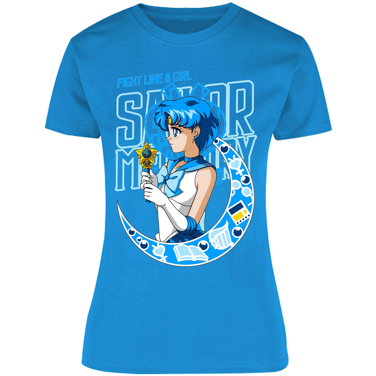 Blusa Sailor Moon Sailor Moon Mercury Blusa para Mujer 6