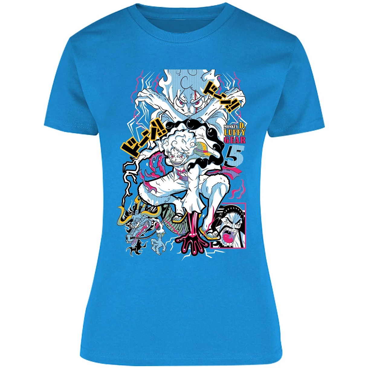 Blusa One Piece Luffy Gear 5 Blusa para Mujer 25