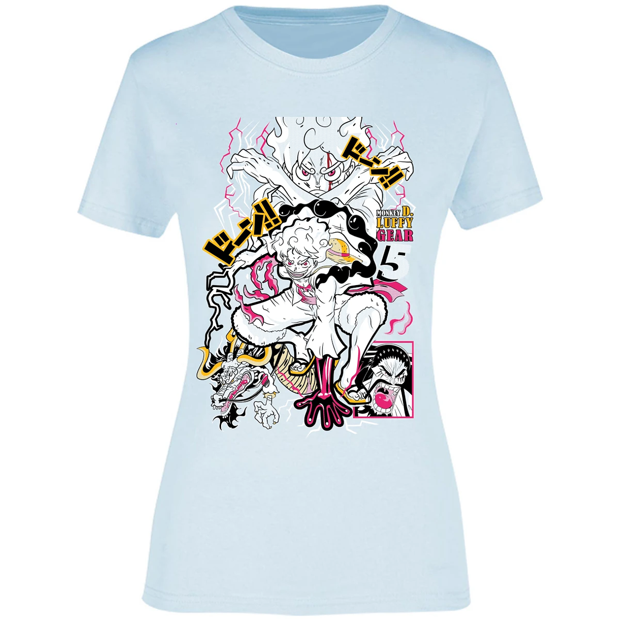 Blusa One Piece Luffy Gear 5 Blusa para Mujer 5
