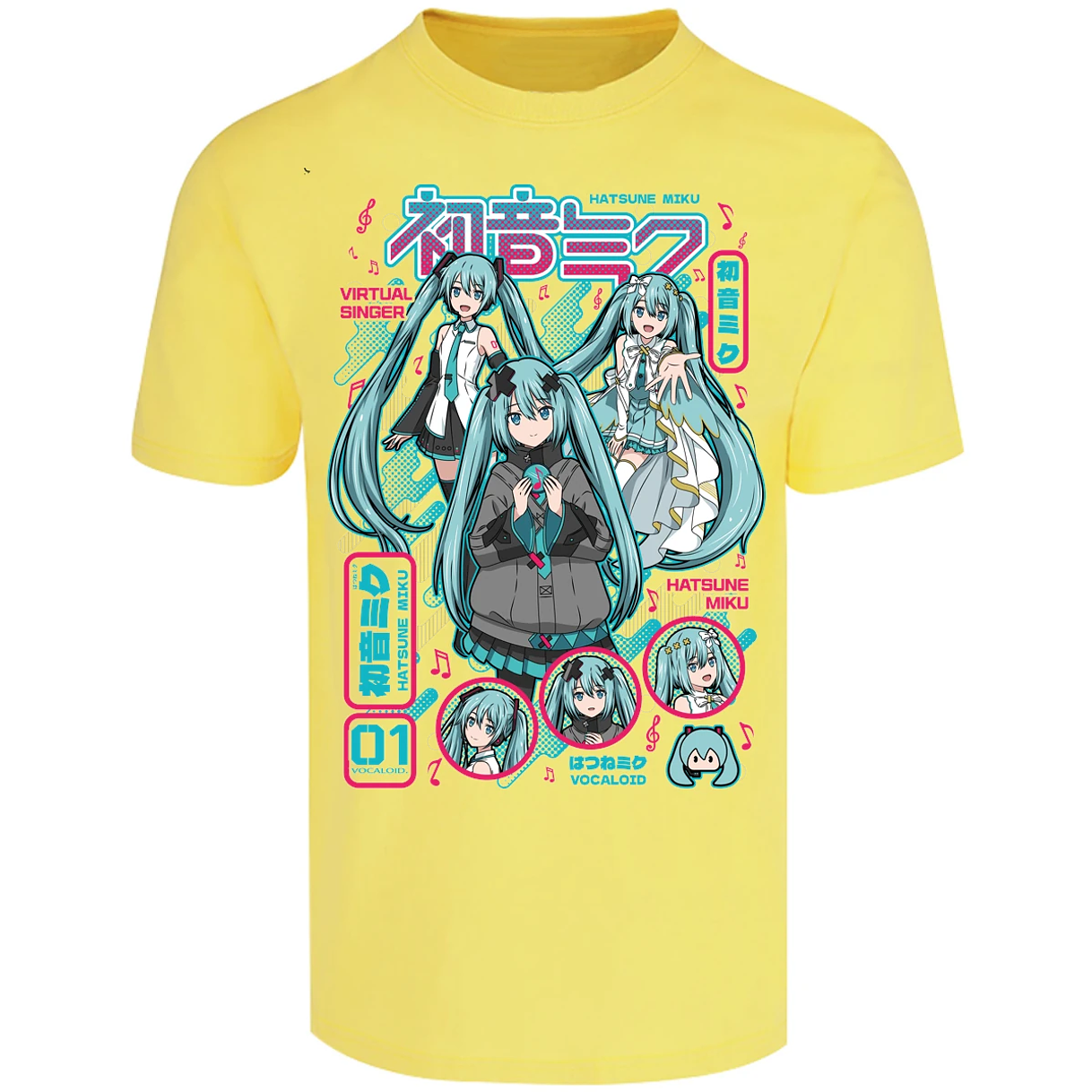 Playera Naruto Miku Anime para Adulto 14
