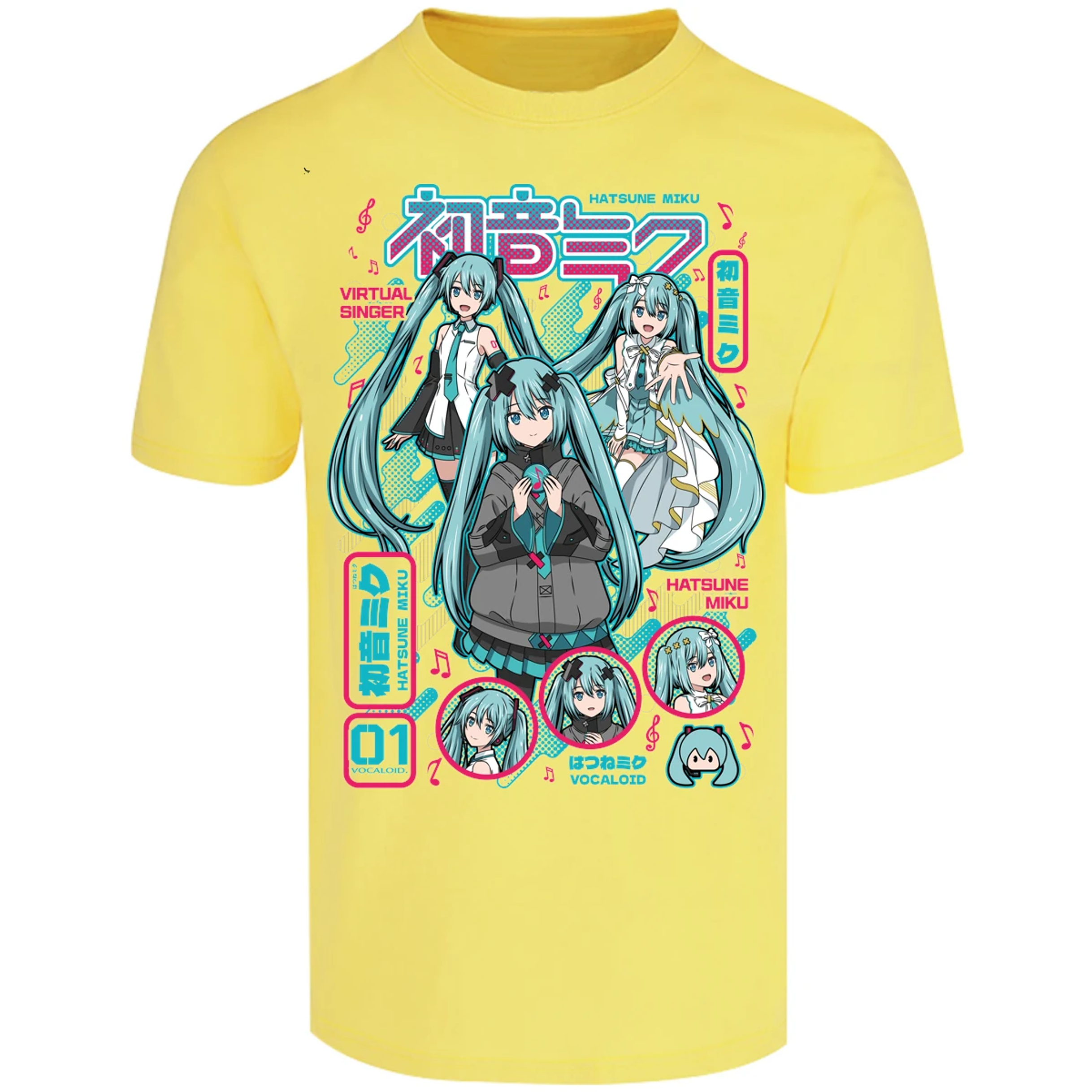 Playera Naruto Miku Anime para Adulto 14
