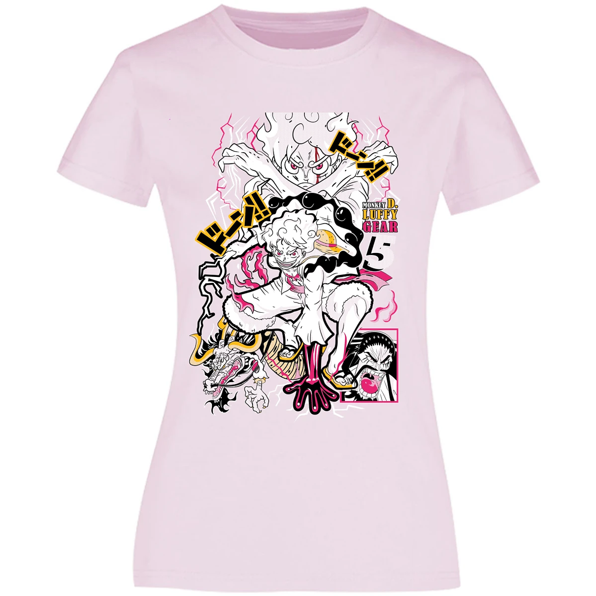 Blusa One Piece Luffy Gear 5 Blusa para Mujer 21