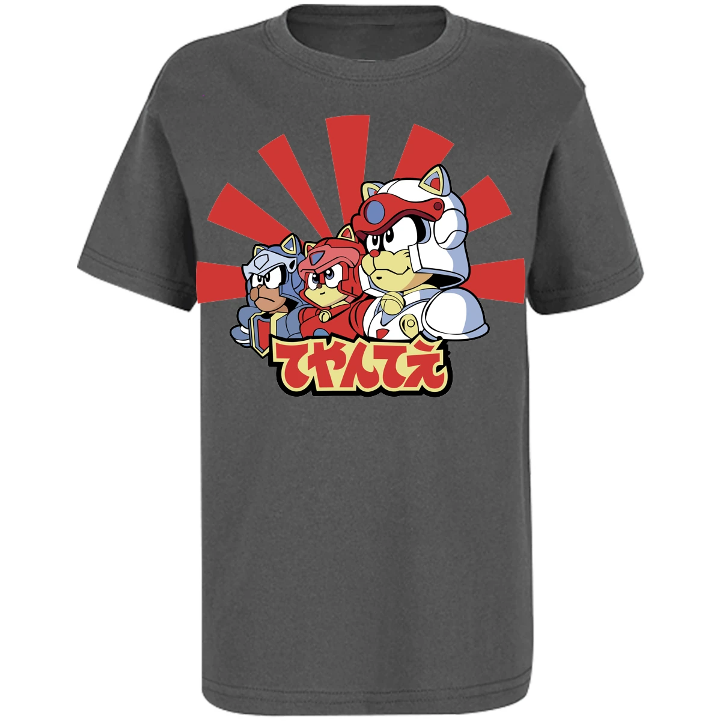 Playera Samurai Pizza Cats Gatos Samurai para Niño 11