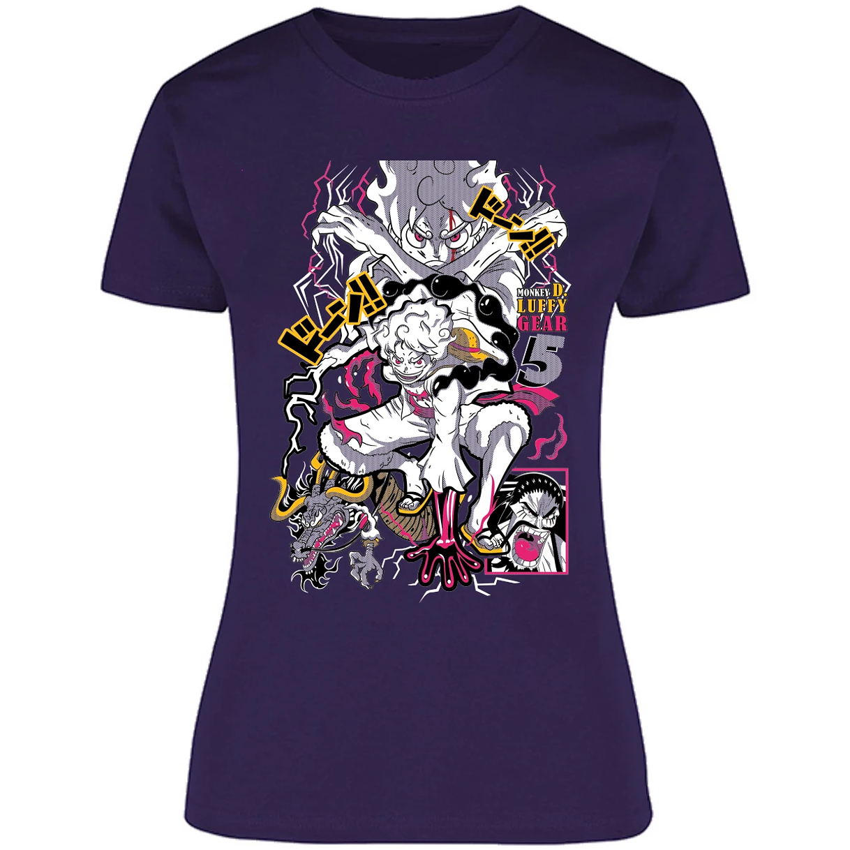 Blusa One Piece Luffy Gear 5 Blusa para Mujer 7