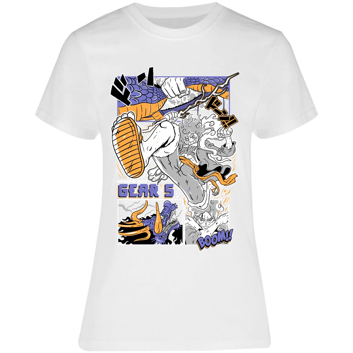 Blusa One Piece Luffy Gear5 Blusa para Mujer 1