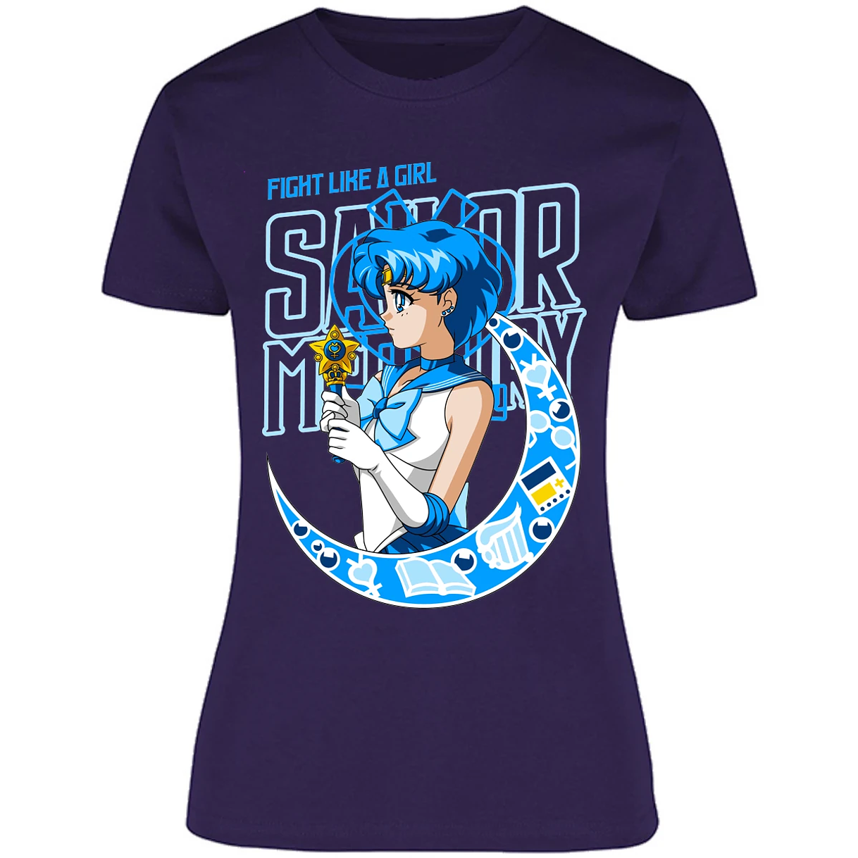 Blusa Sailor Moon Sailor Moon Mercury Blusa para Mujer 13