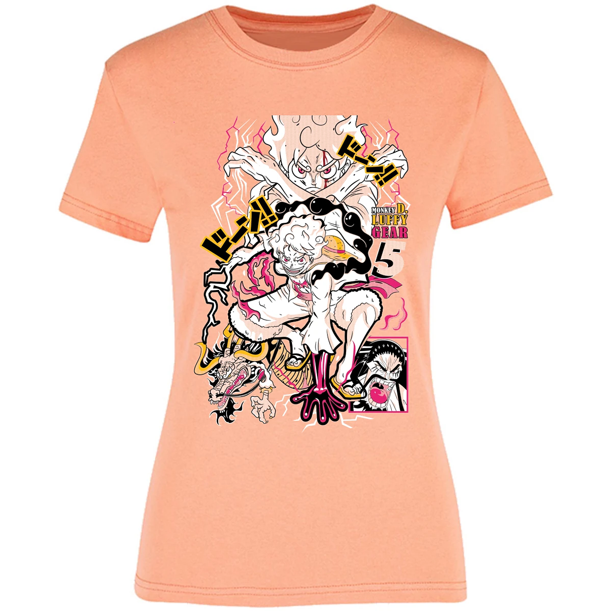 Blusa One Piece Luffy Gear 5 Blusa para Mujer 23