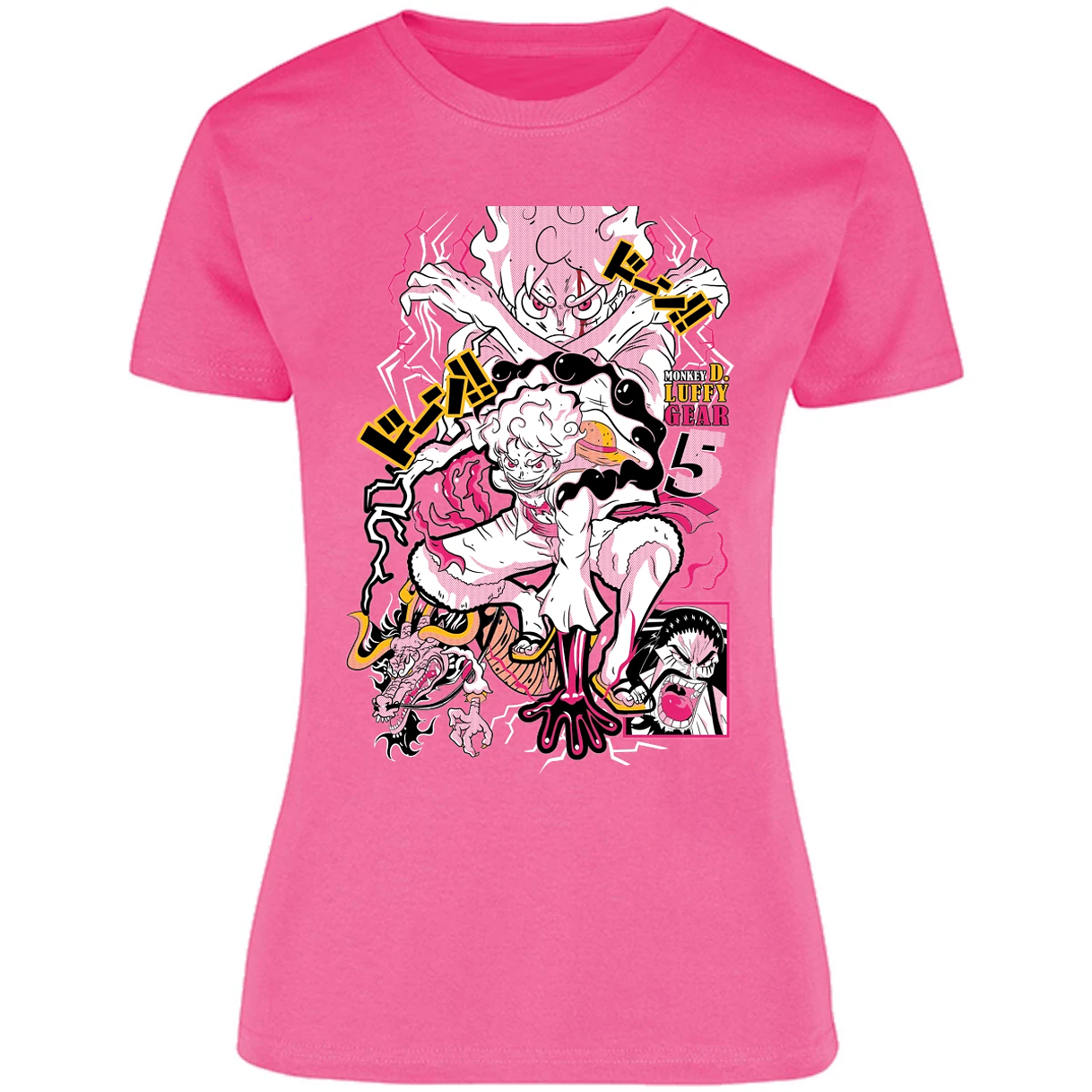 Blusa One Piece Luffy Gear 5 Blusa para Mujer 33