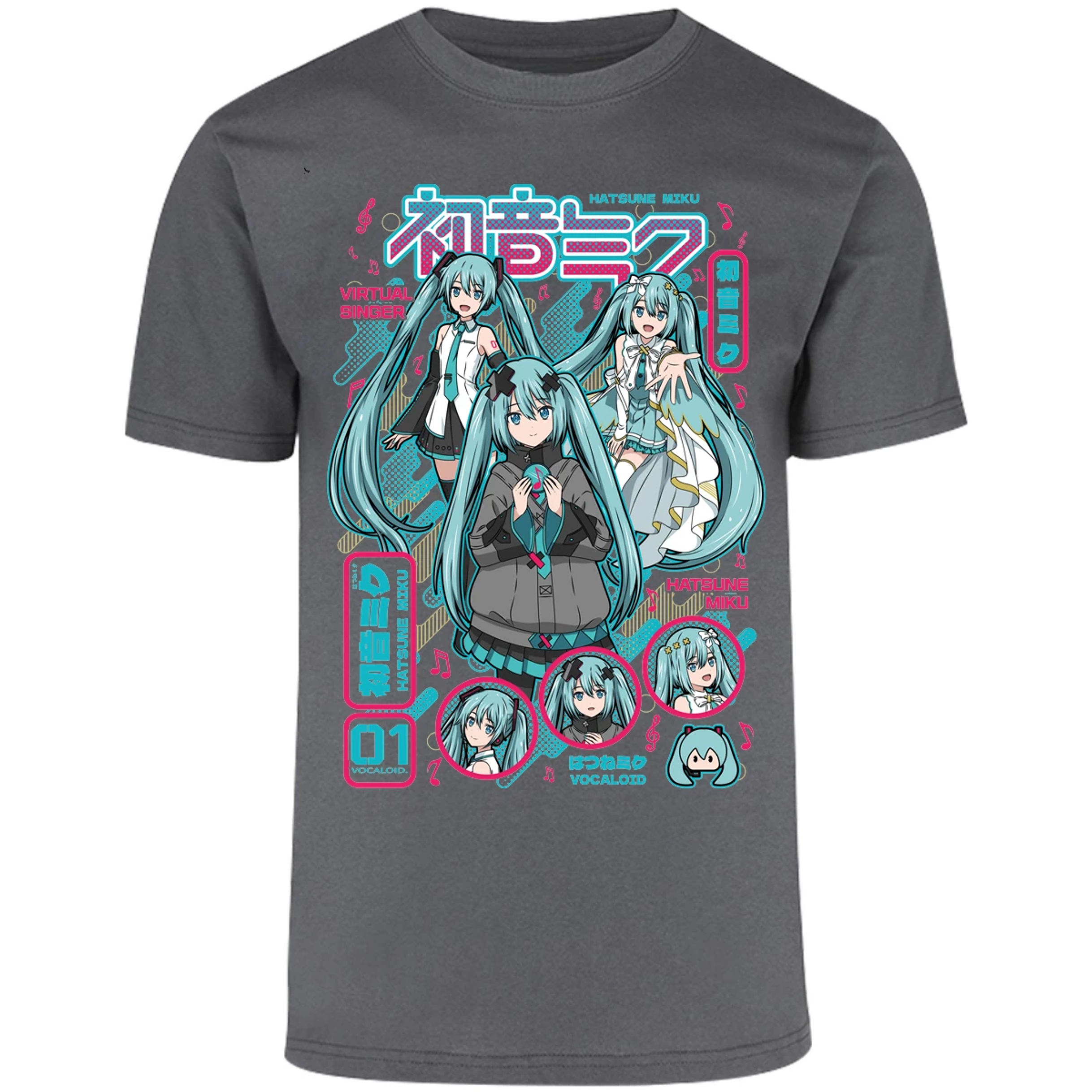 Playera Naruto Miku Anime para Adulto 23