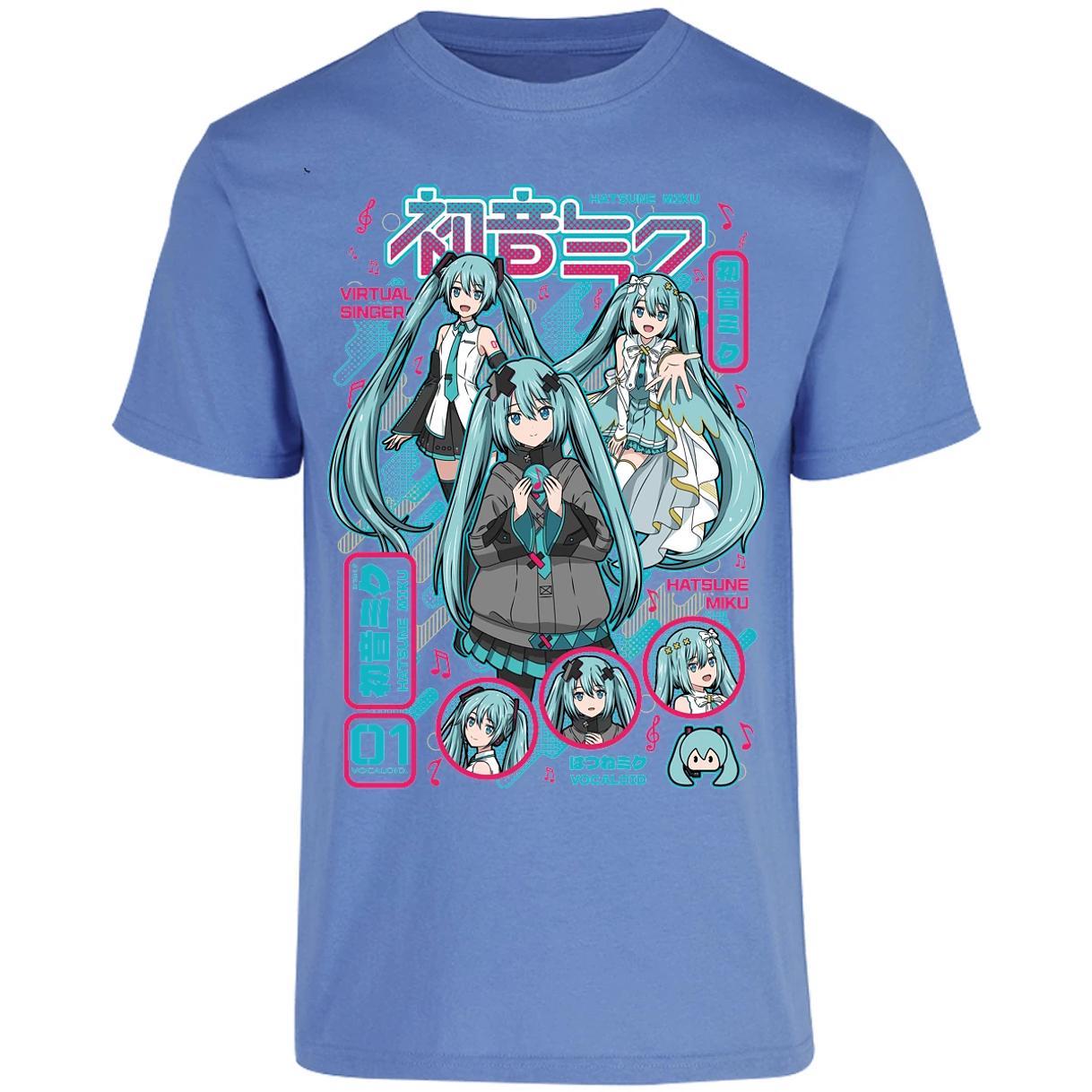 Playera Naruto Miku Anime para Adulto 11