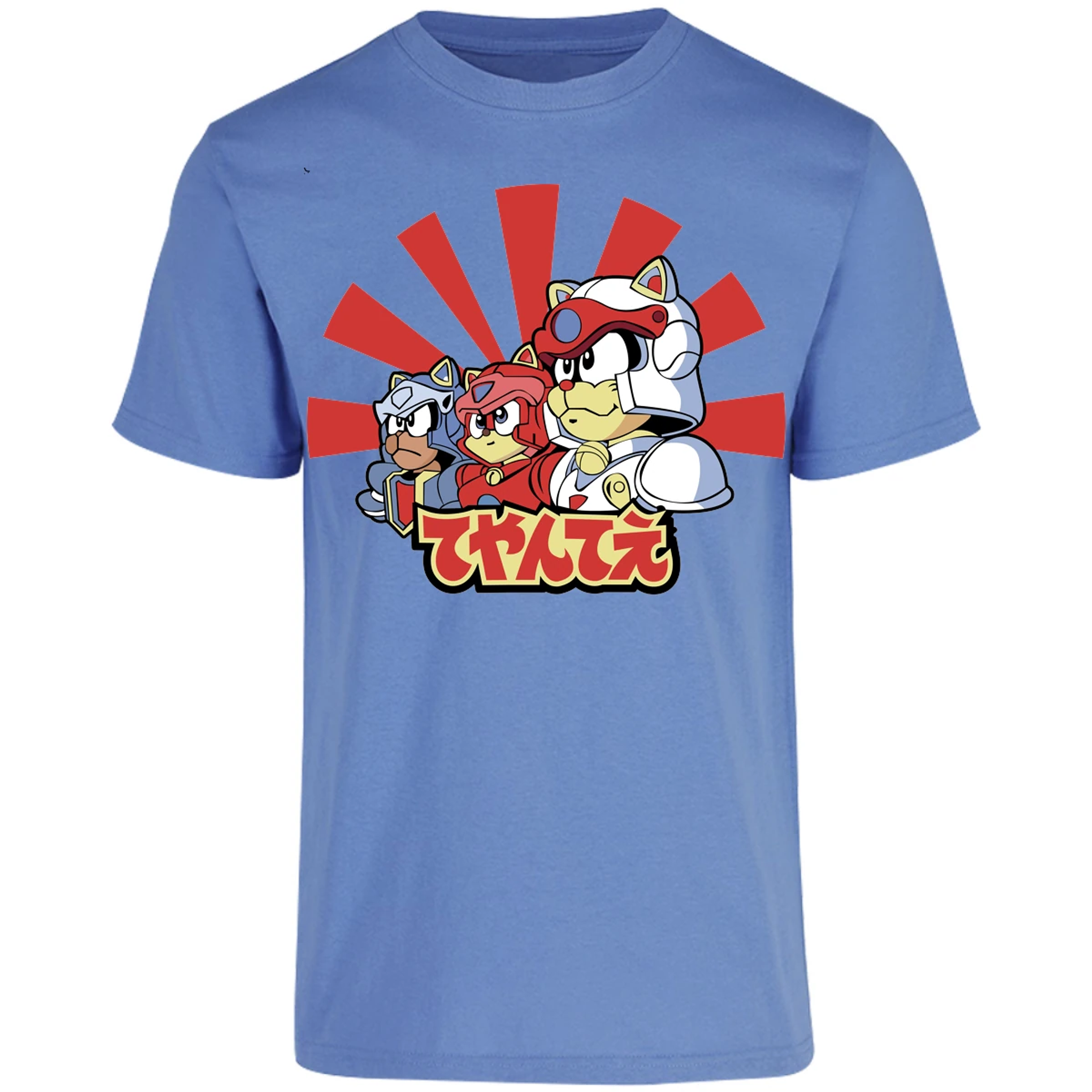 Playera Samurai Pizza Cats Gatos Samurai para Adulto 10