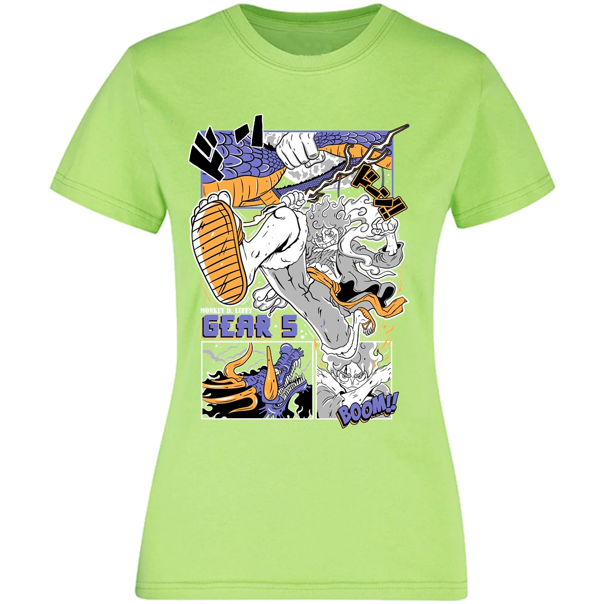 Blusa One Piece Luffy Gear5 Blusa para Mujer 16