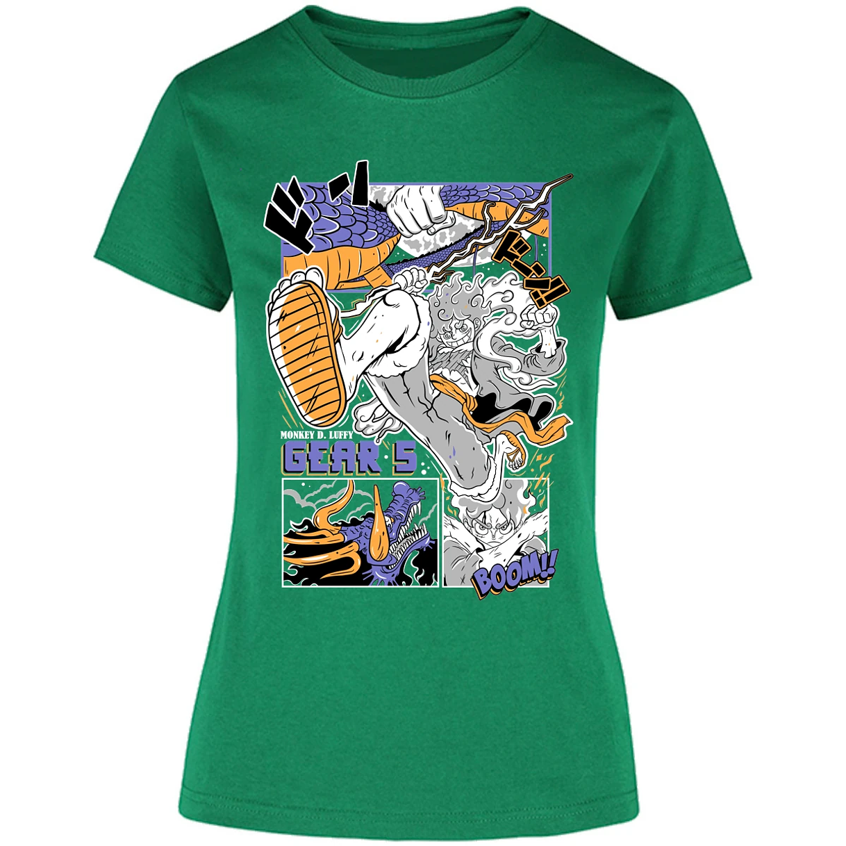 Blusa One Piece Luffy Gear5 Blusa para Mujer 22