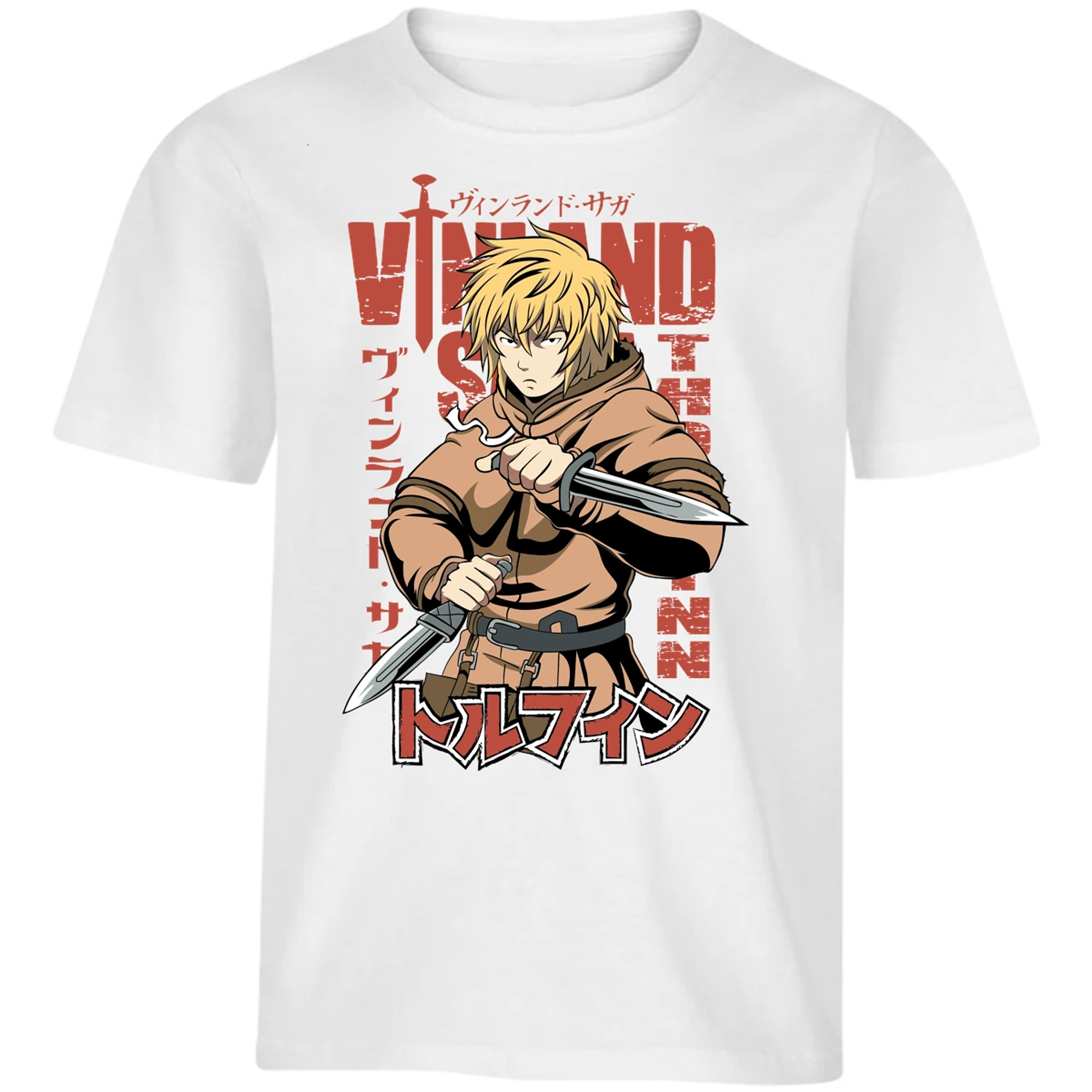 Playera Vindland Saga Thorfinn para Niño 2