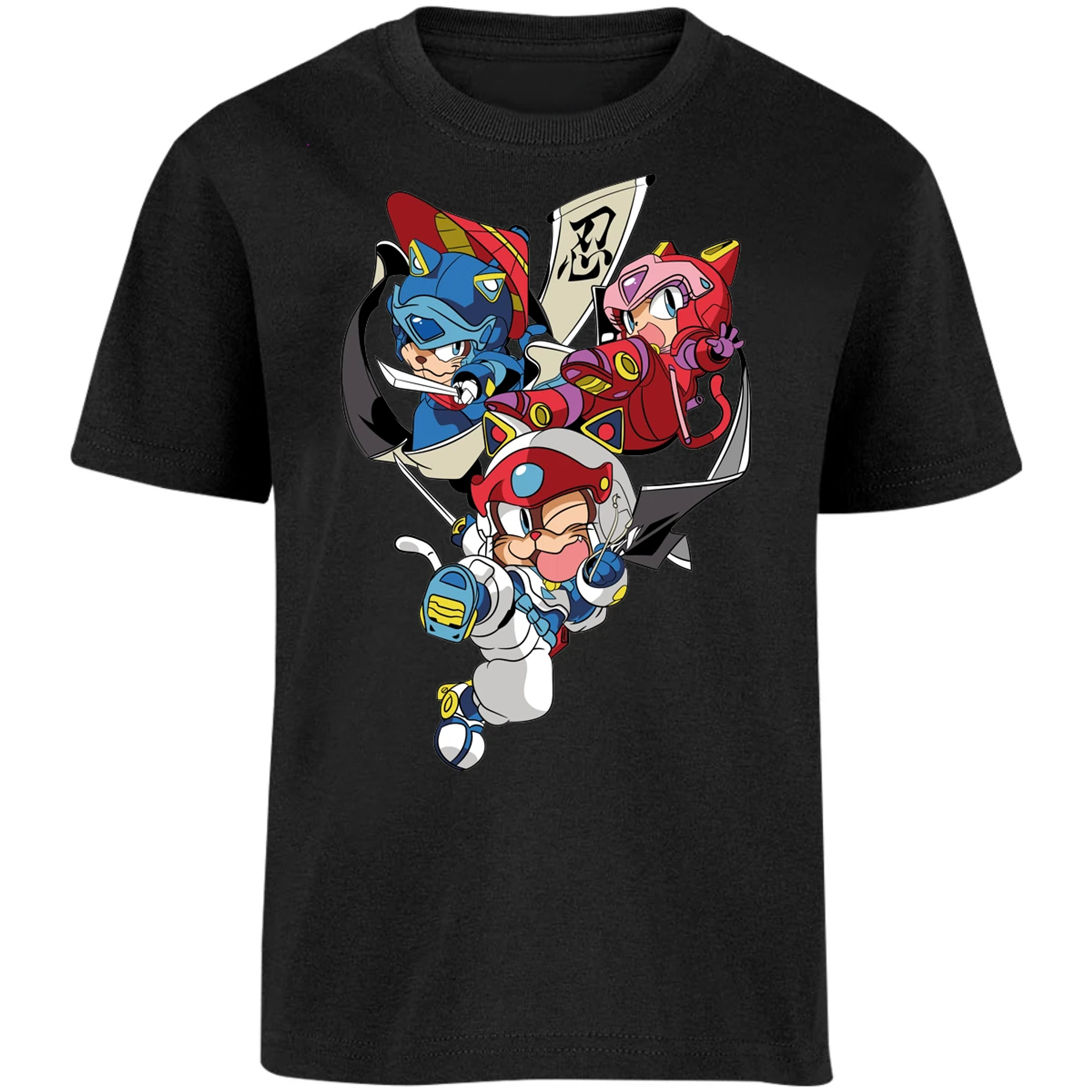 Playera Samurai Pizza Cats Samurai Pizza Cats para Niño 11