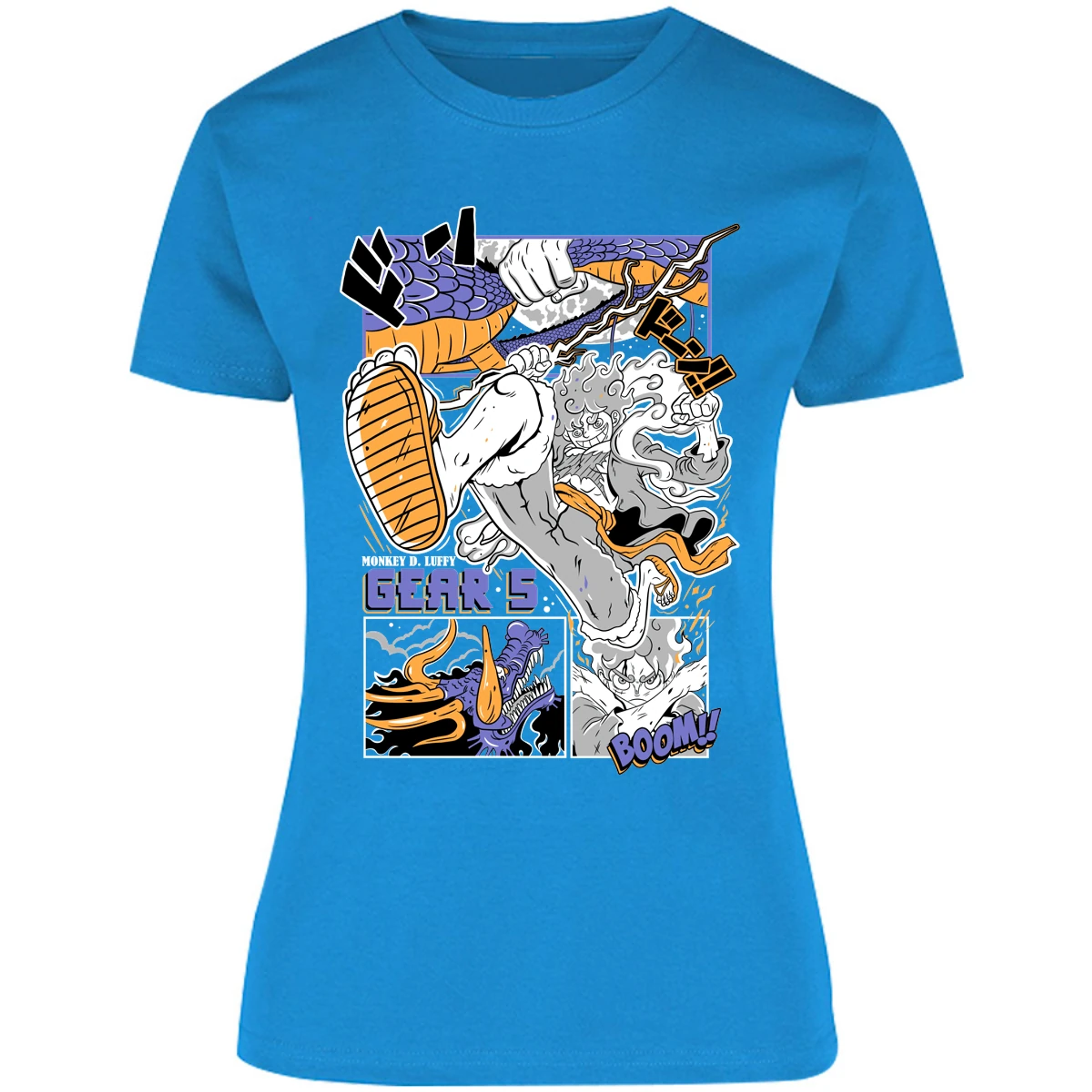 Blusa One Piece Luffy Gear5 Blusa para Mujer 3