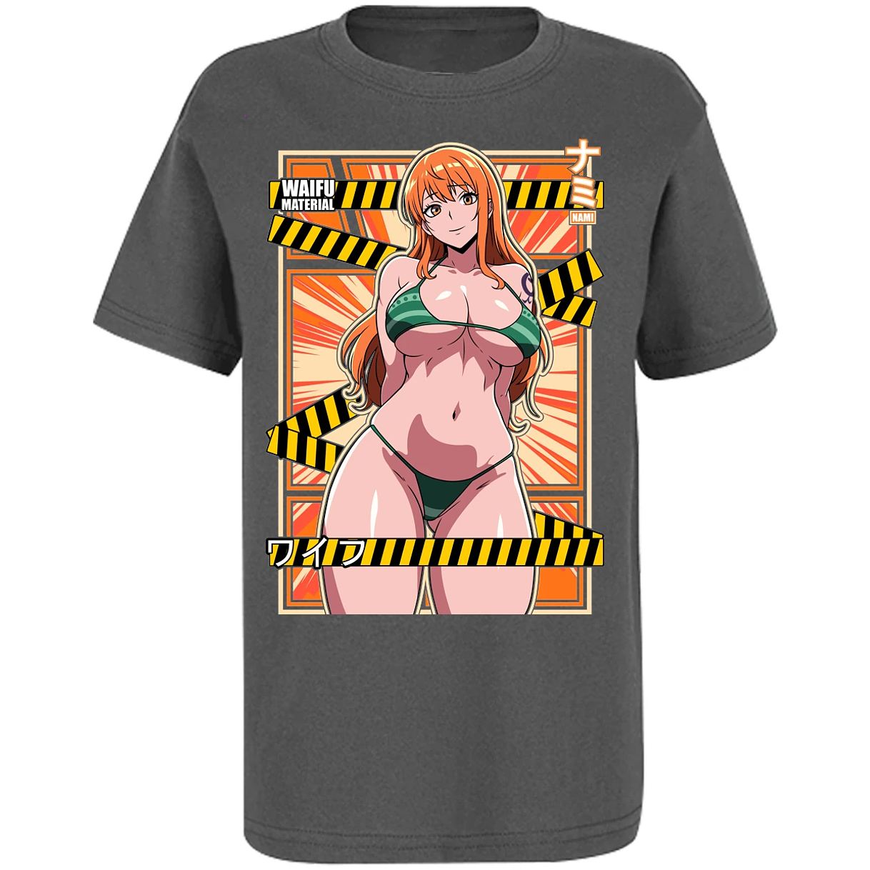 Playera One Piece Waifu Nami para Niño 5