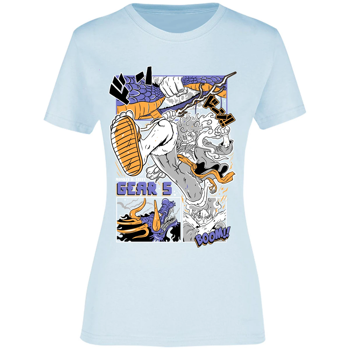 Blusa One Piece Luffy Gear5 Blusa para Mujer 9