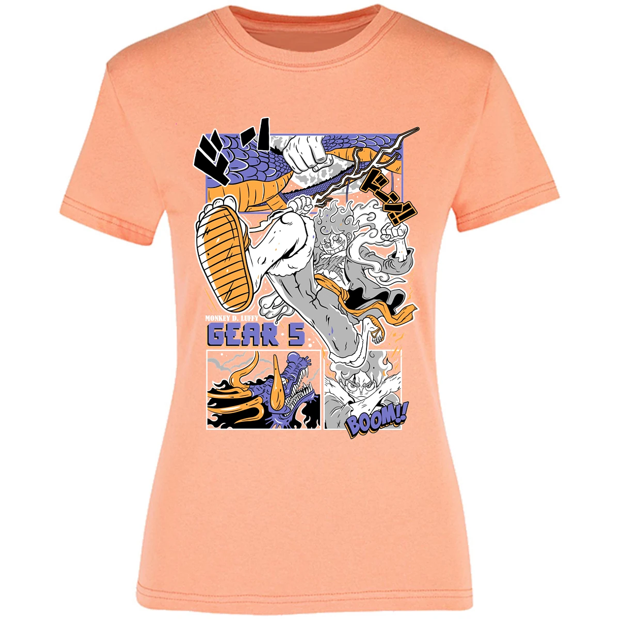 Blusa One Piece Luffy Gear5 Blusa para Mujer 24