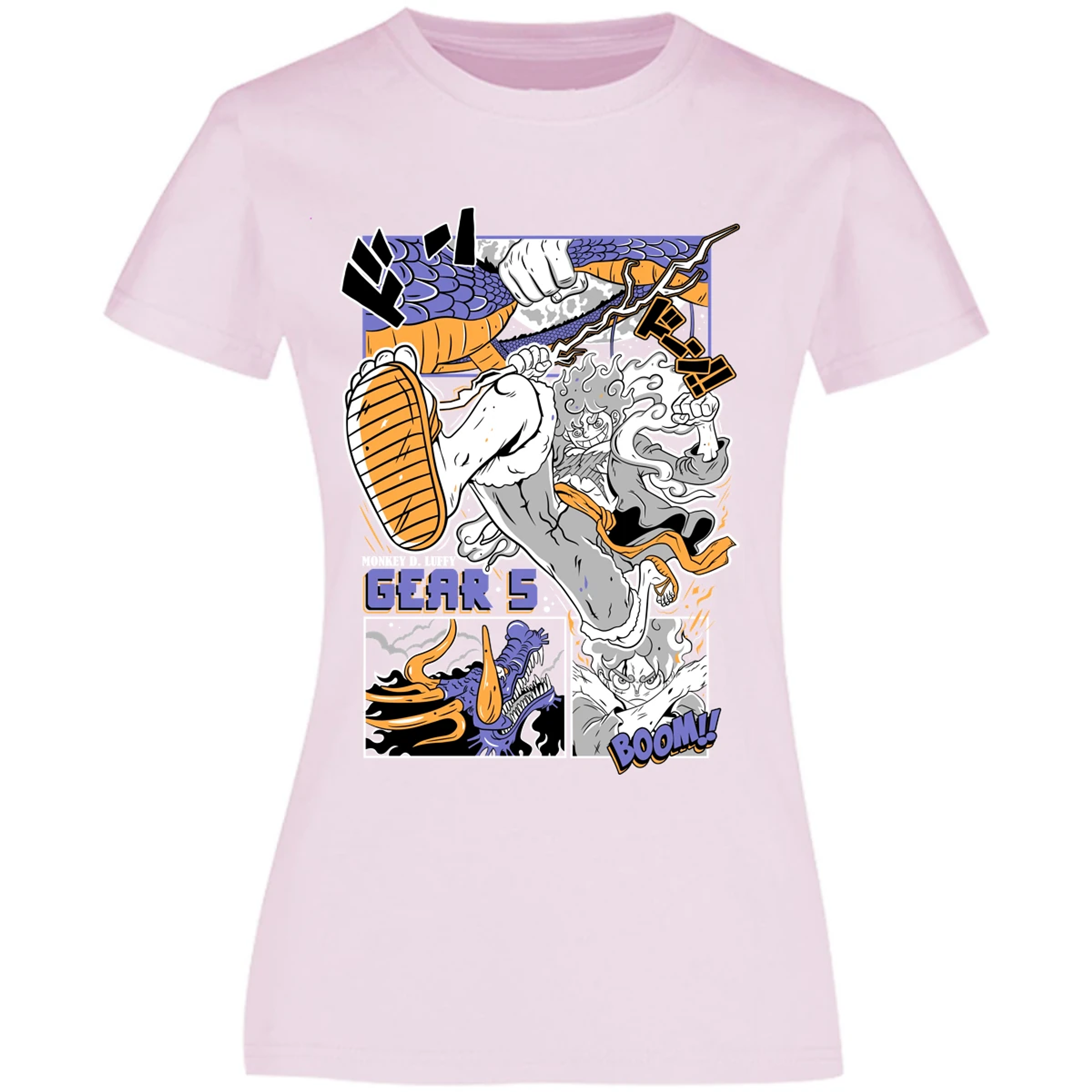 Blusa One Piece Luffy Gear5 Blusa para Mujer 31