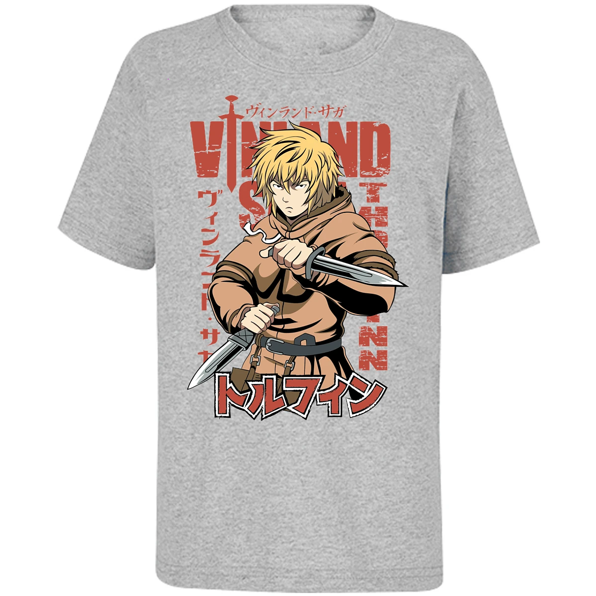 Playera Vindland Saga Thorfinn para Niño 15